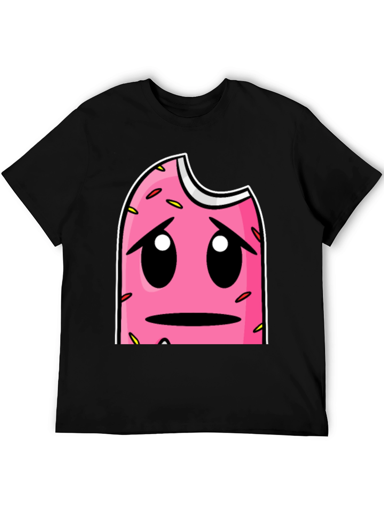 Sad Donut Graphic T-Shirt