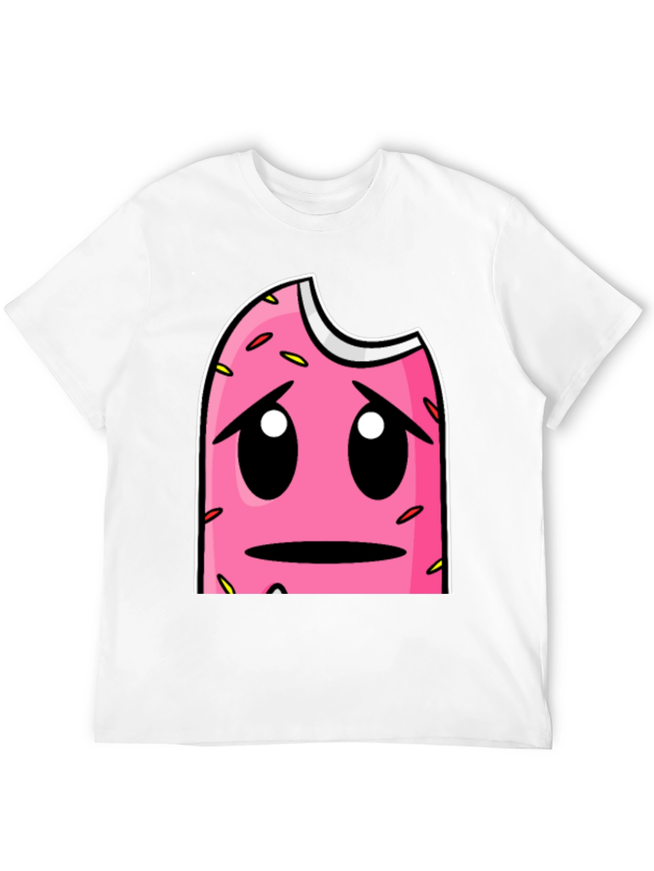 Sad Donut Graphic T-Shirt