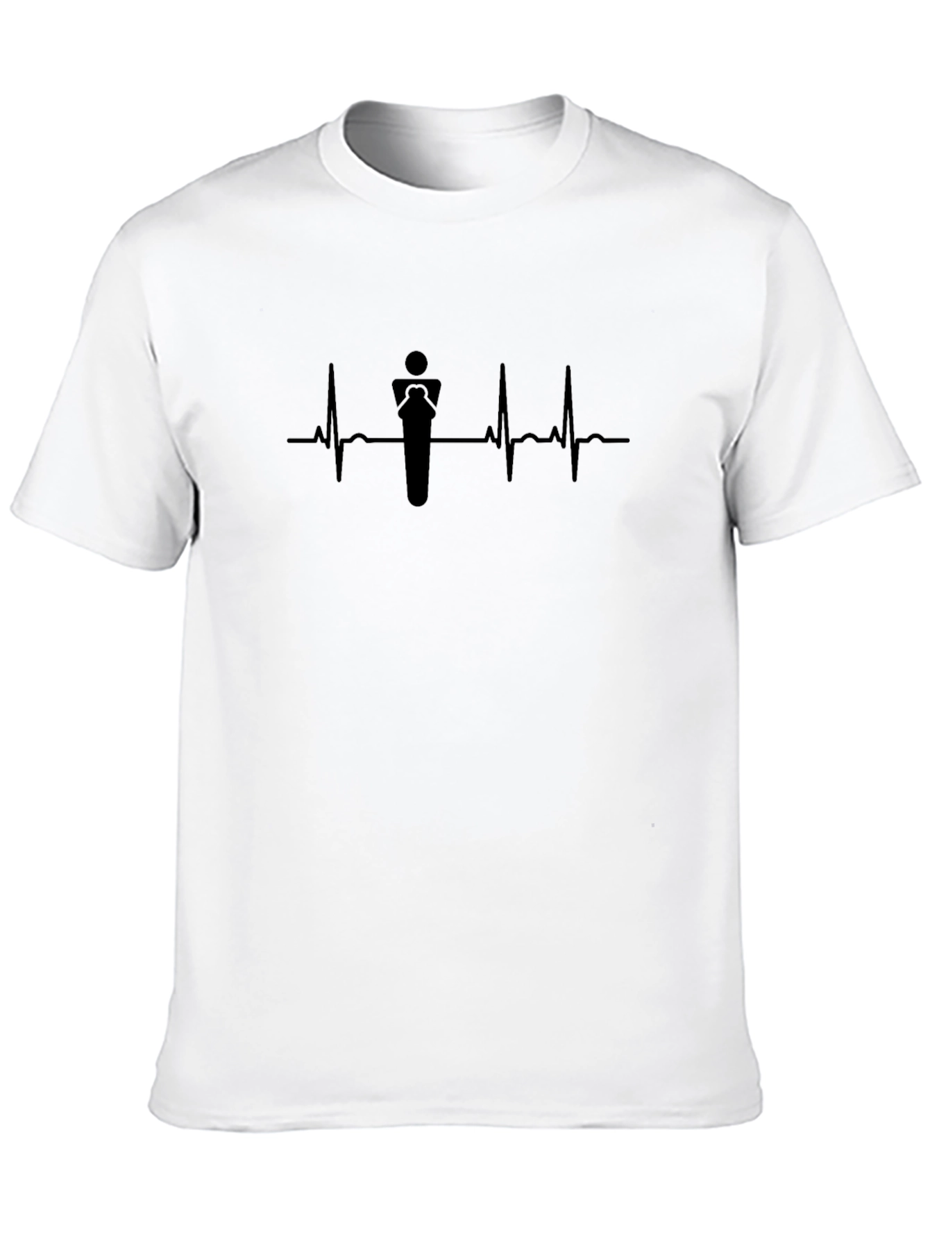 Heartbeat Baby T-Shirt - Dad To Be