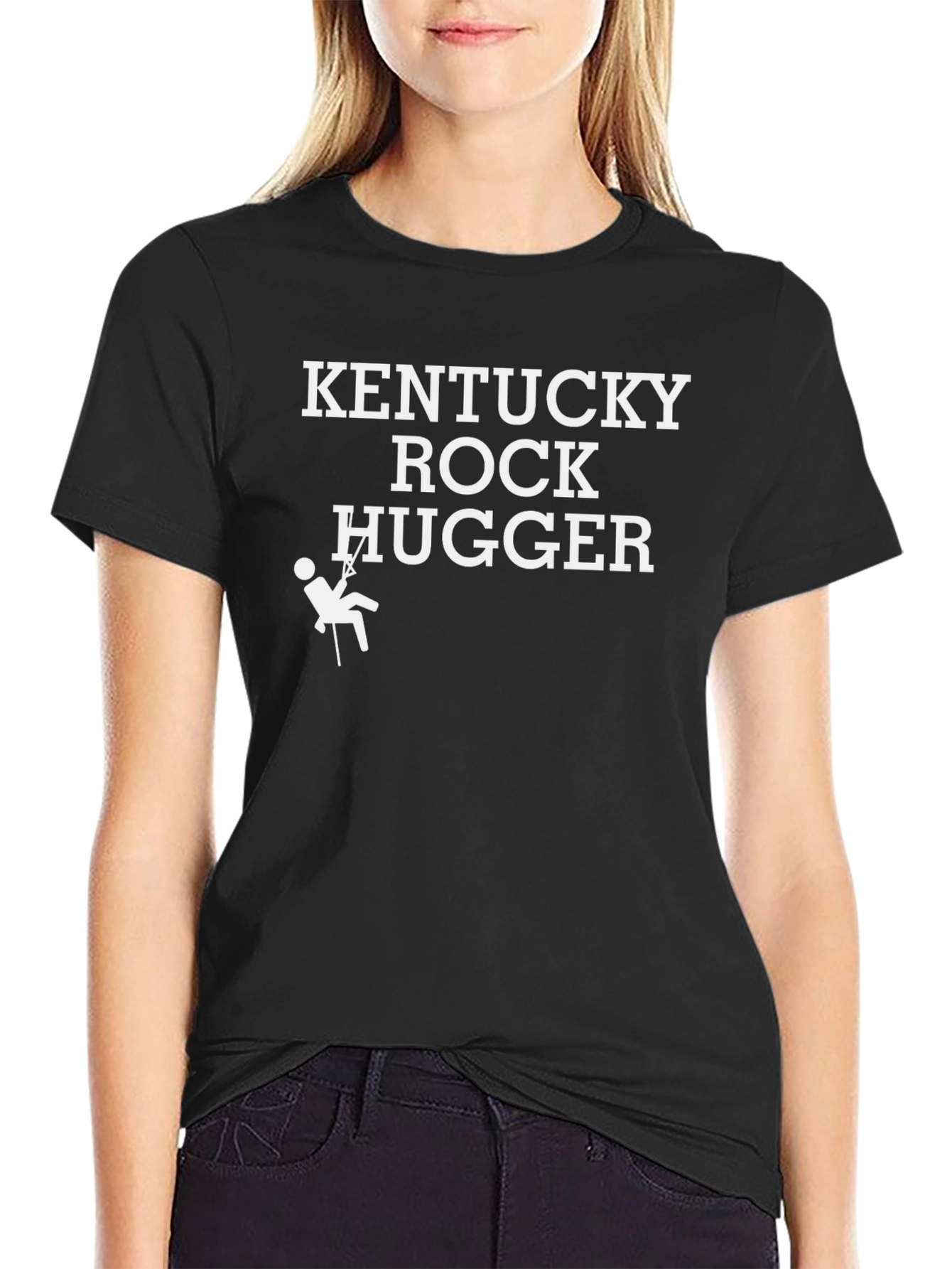 Kentucky Rock Hugger Tee - Black