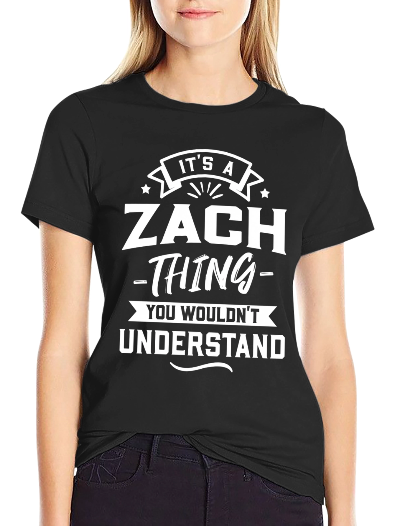 Its A Zach Thing T-Shirt Funny Novelty Tee