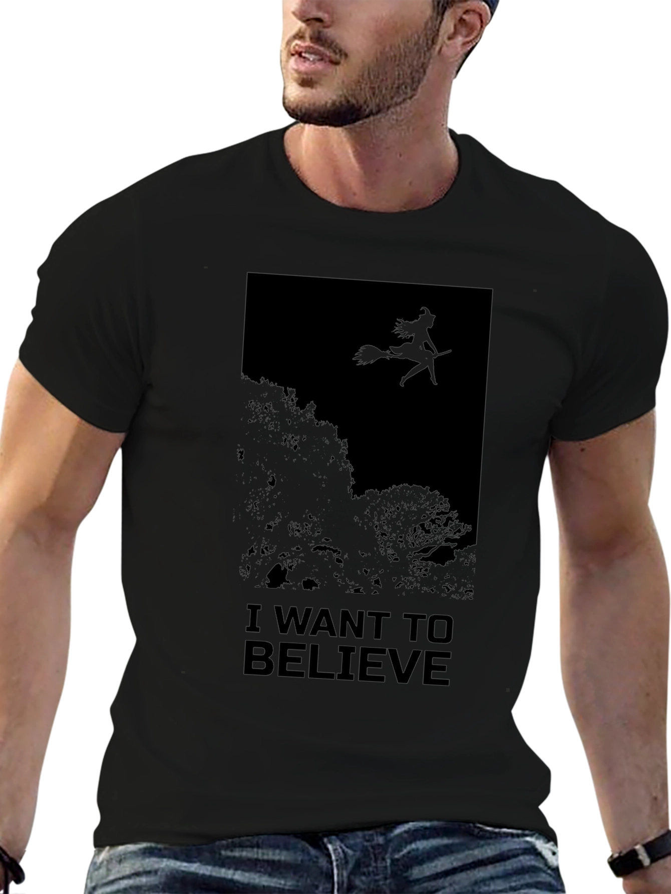 I Want To Believe Witch T-Shirt