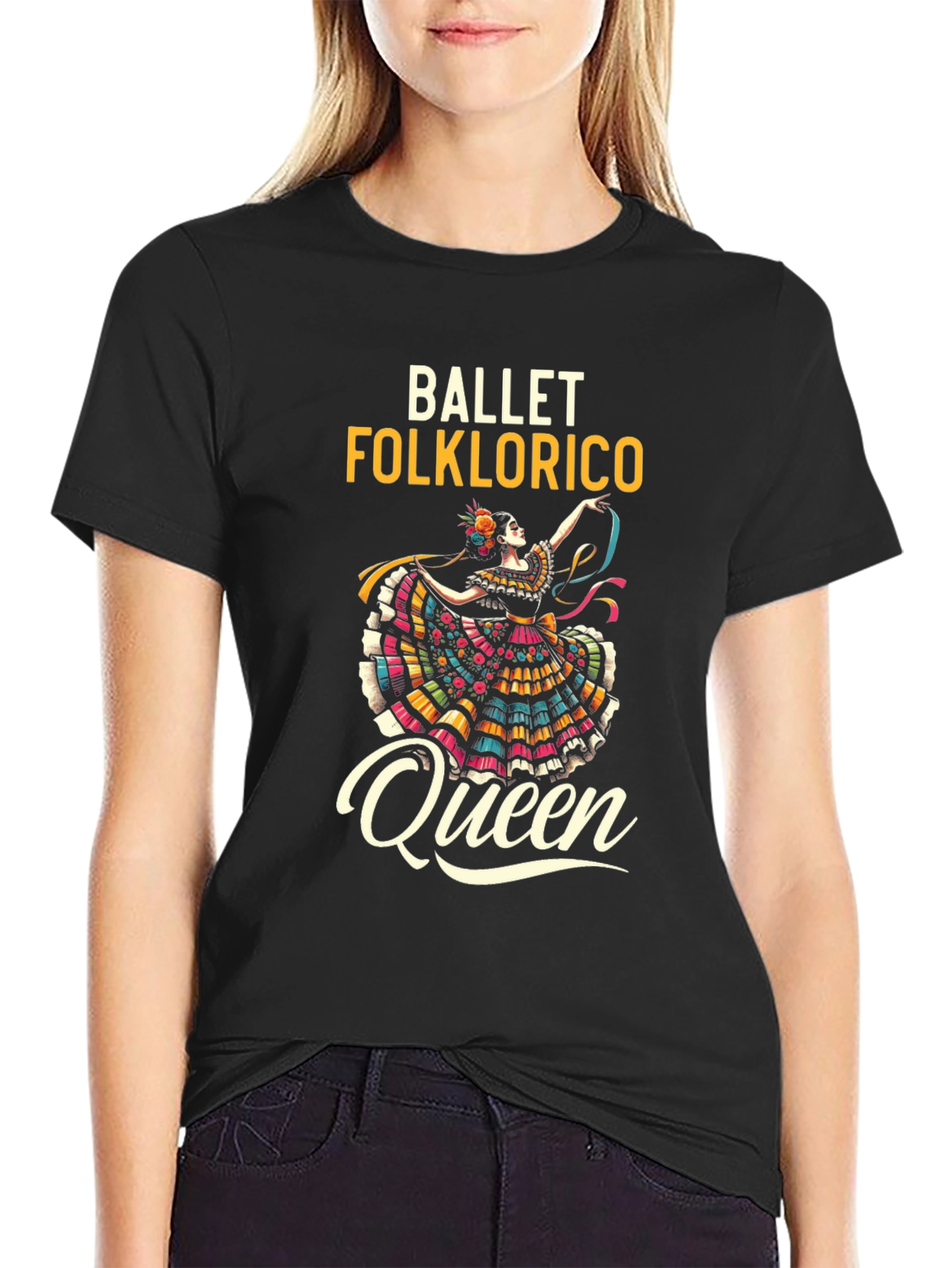 Ballet Folklorico Queen Graphic Tee