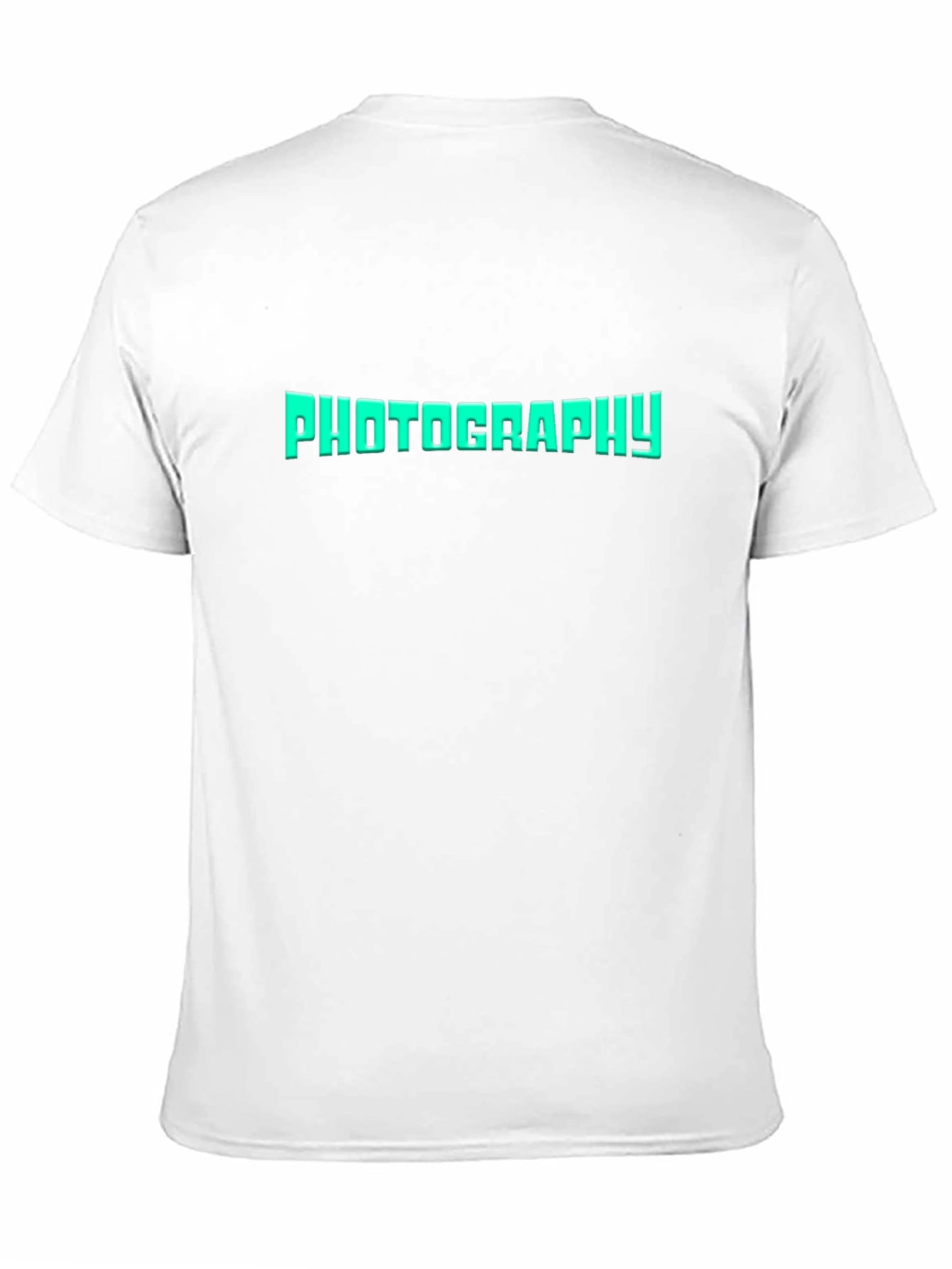 Photography Tee - Black Cotton Graphic T-Shirt