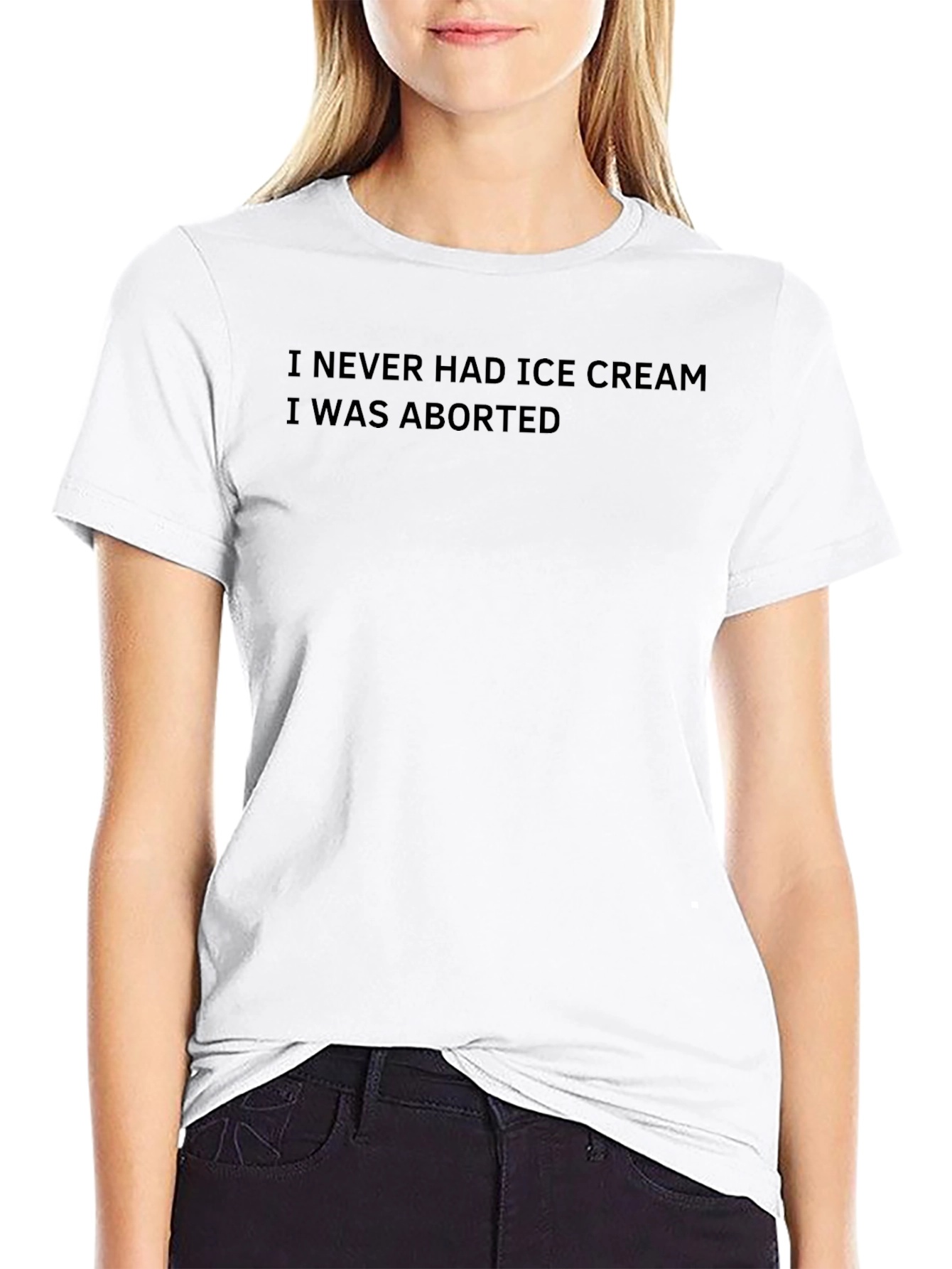 I Never Had Ice Cream Tee