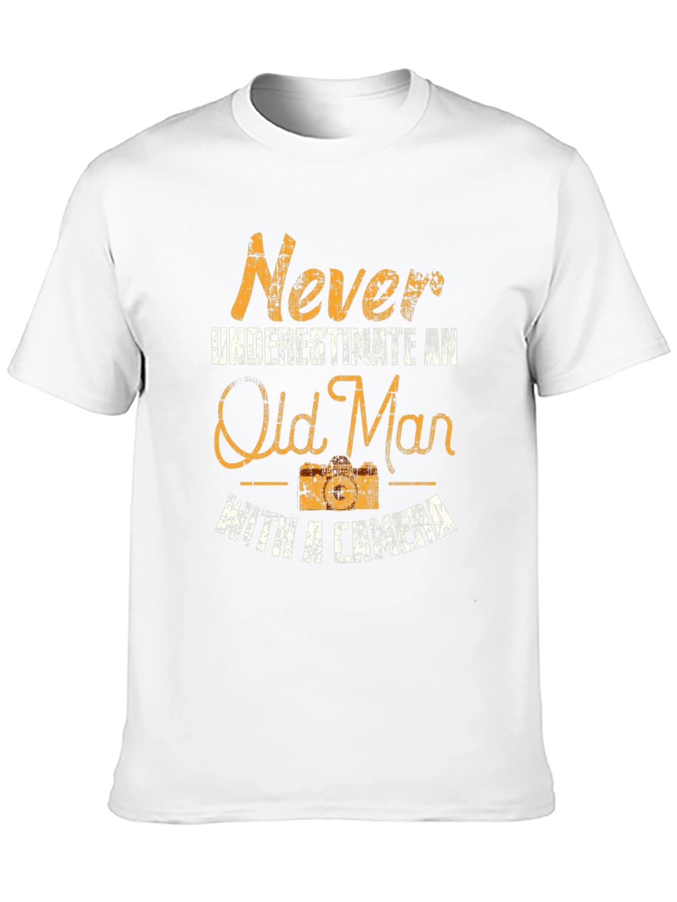 Old Man Camera T-Shirt
