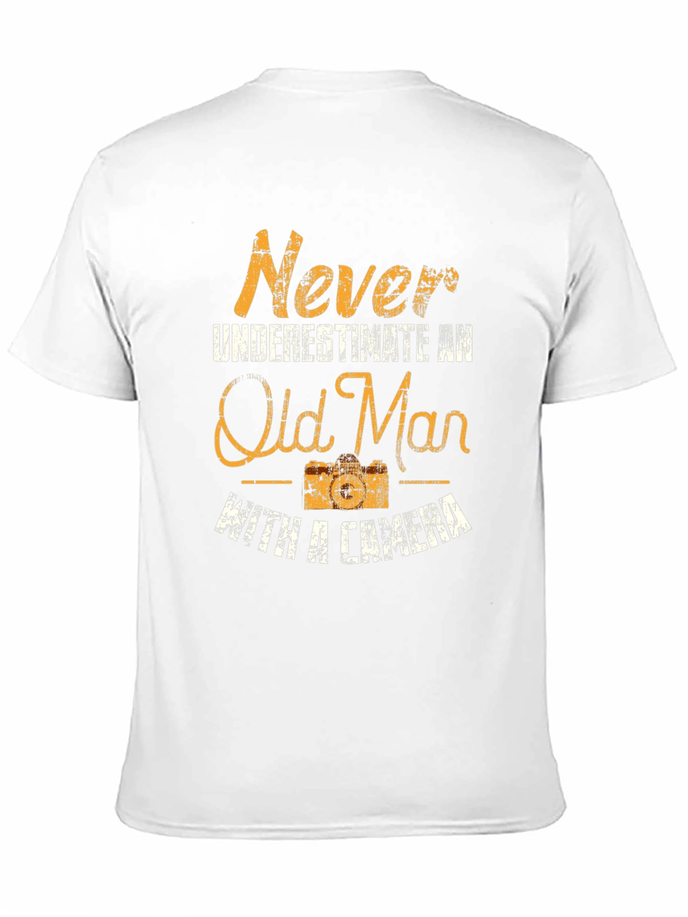 Old Man Camera T-Shirt