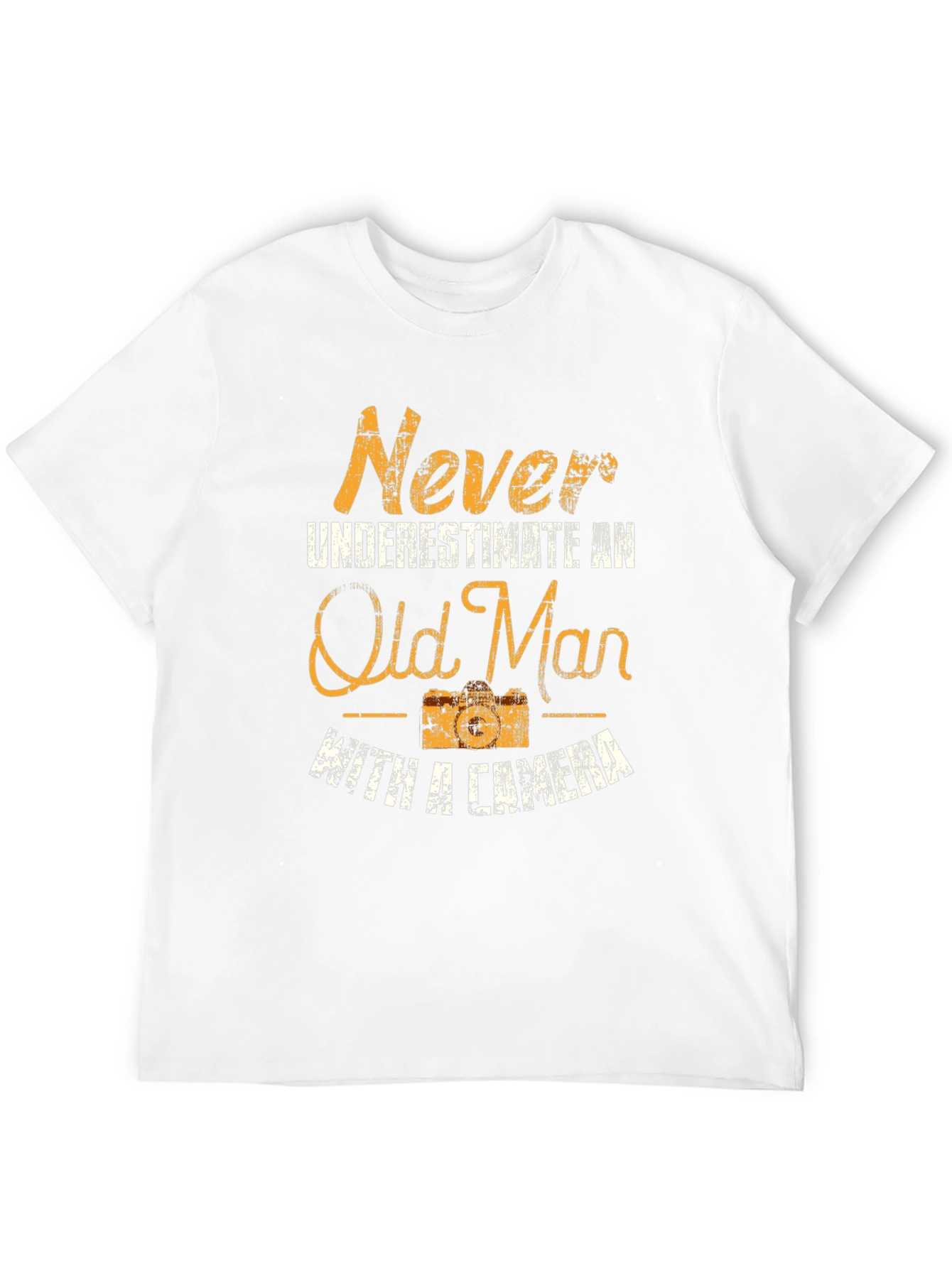Old Man Camera T-Shirt