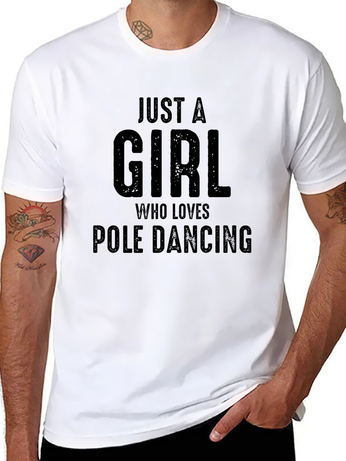 Just A Girl Who Loves Pole Dancing T-Shirt