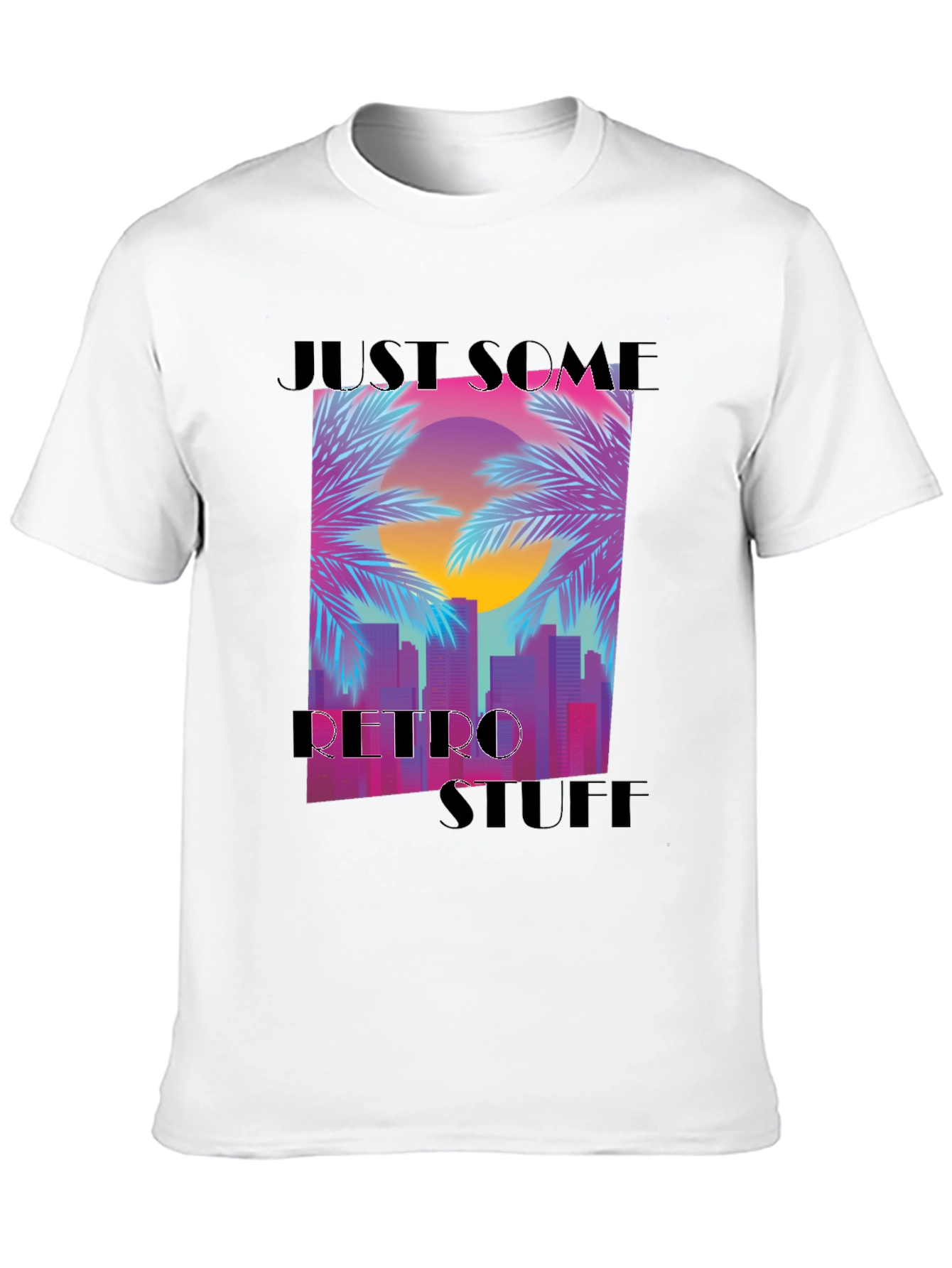 Retro Sunset Graphic T-Shirt - Casual Comfort