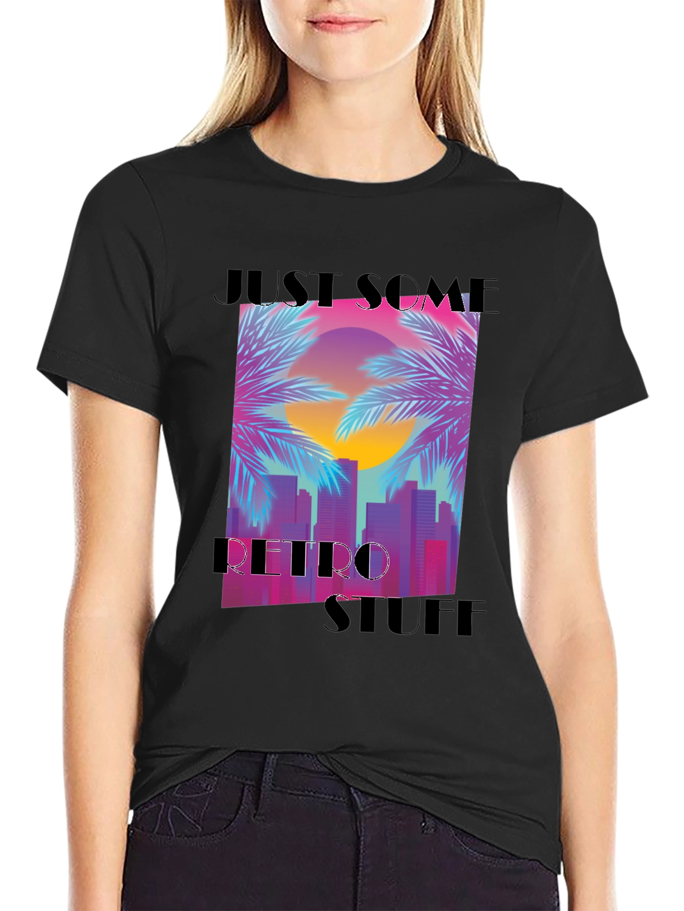 Retro Sunset Graphic T-Shirt - Casual Comfort