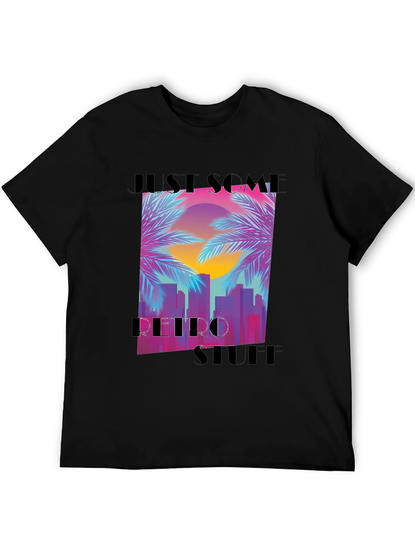 Retro Sunset Graphic T-Shirt - Casual Comfort
