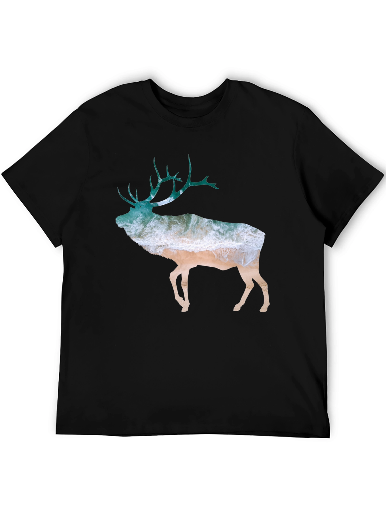 Nature-Inspired Deer Graphic Tee
