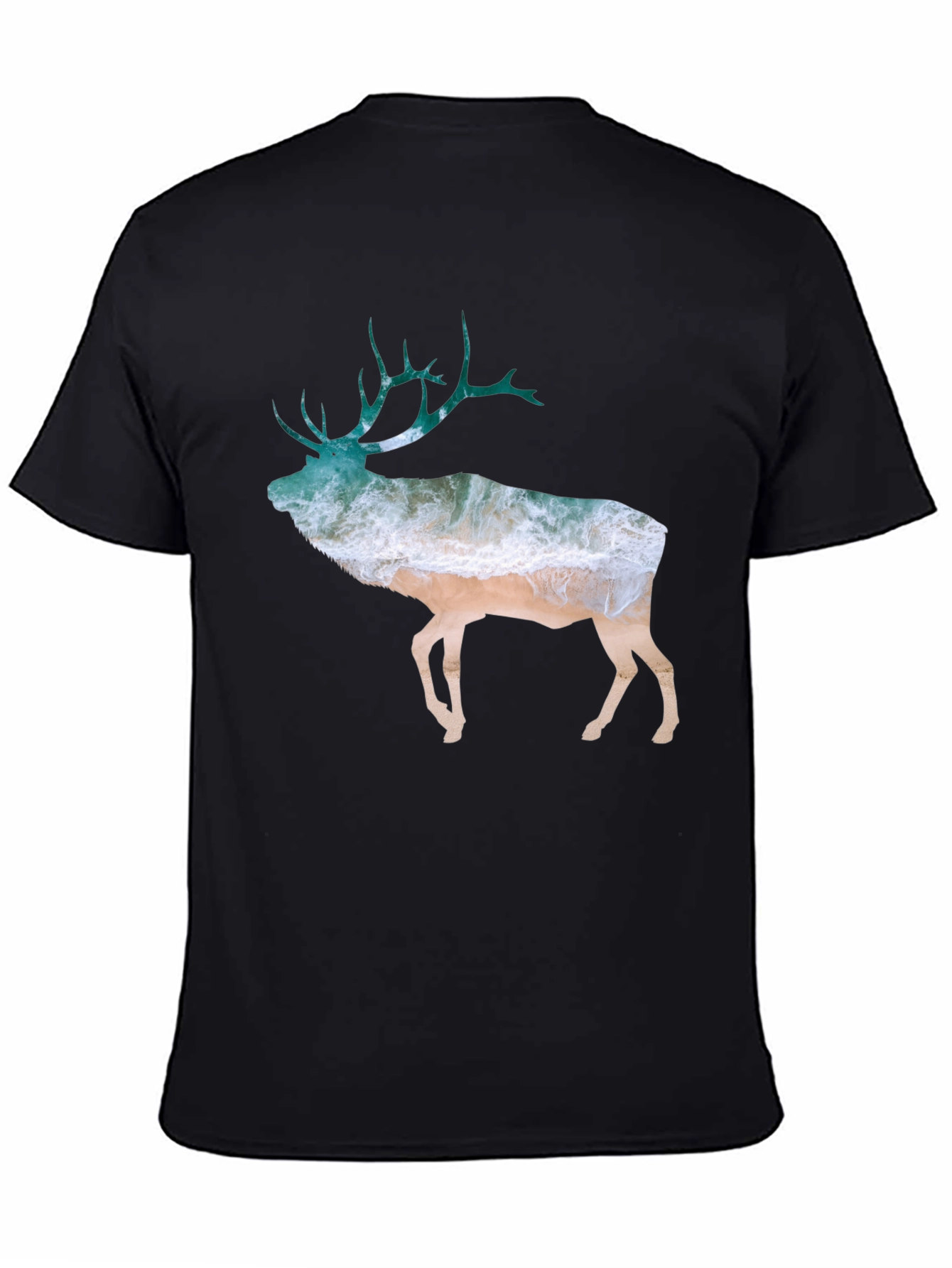 Nature-Inspired Deer Graphic Tee