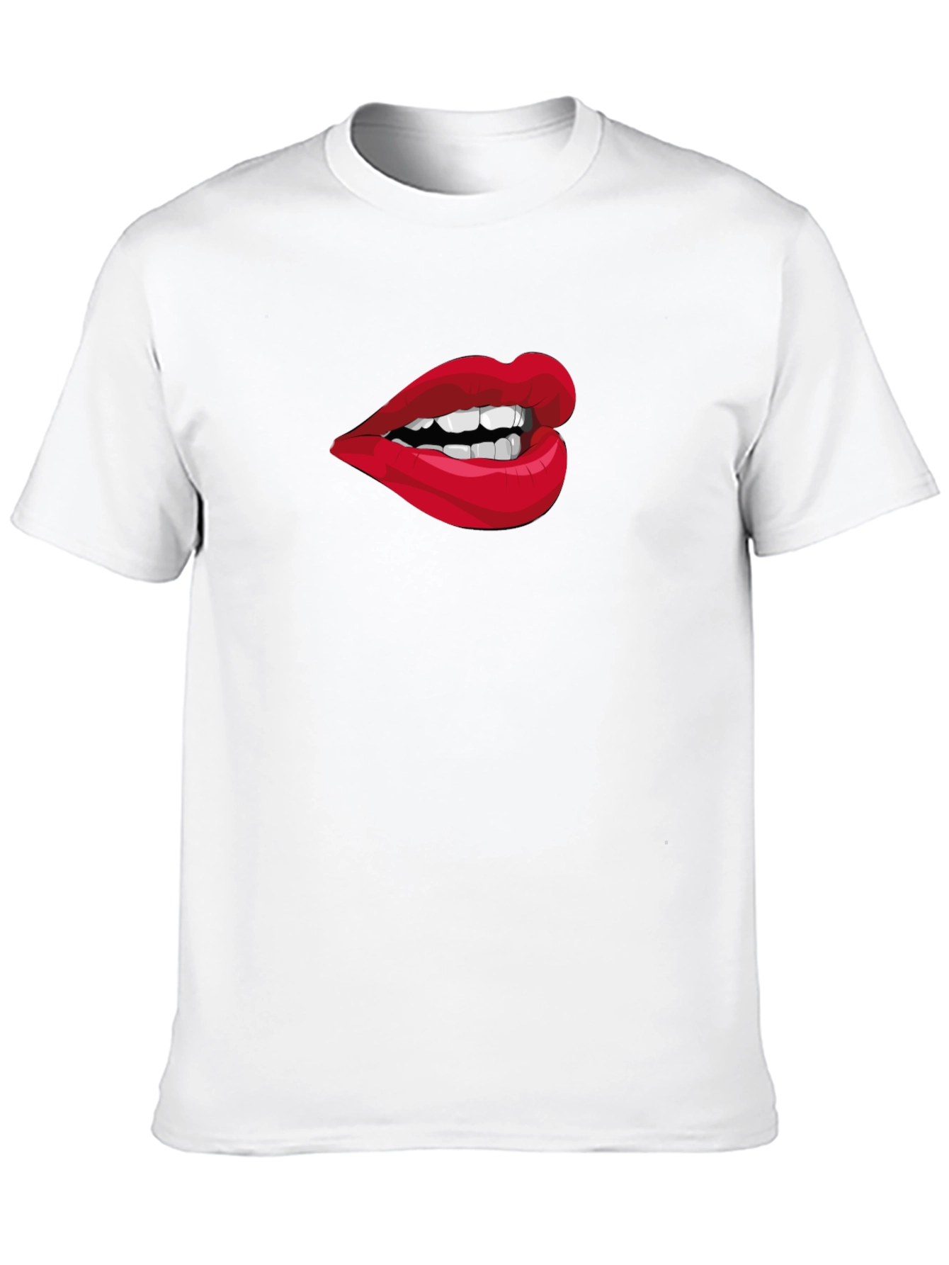 Bold Lips Graphic Tee - Stylish & Edgy!