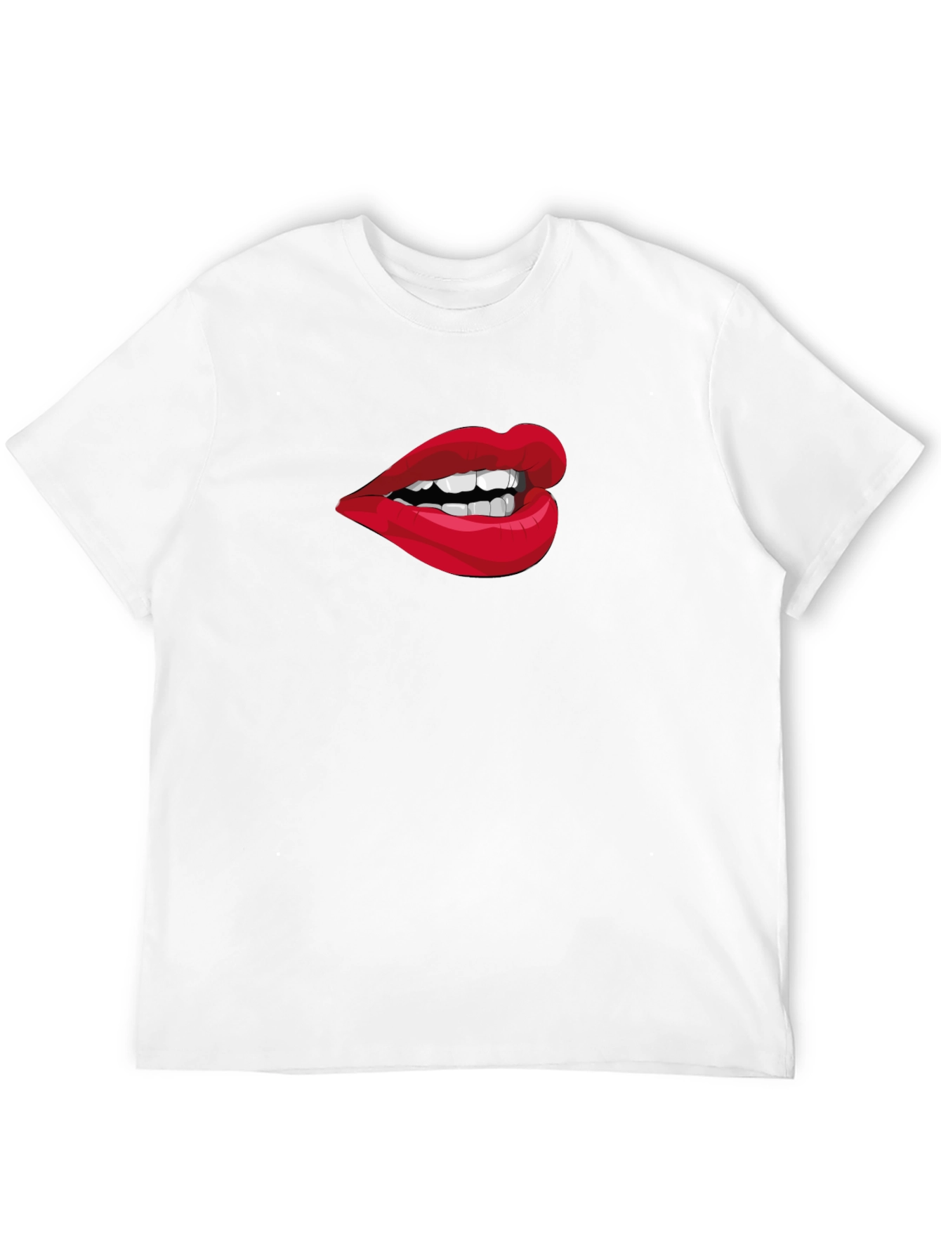 Bold Lips Graphic Tee - Stylish & Edgy!