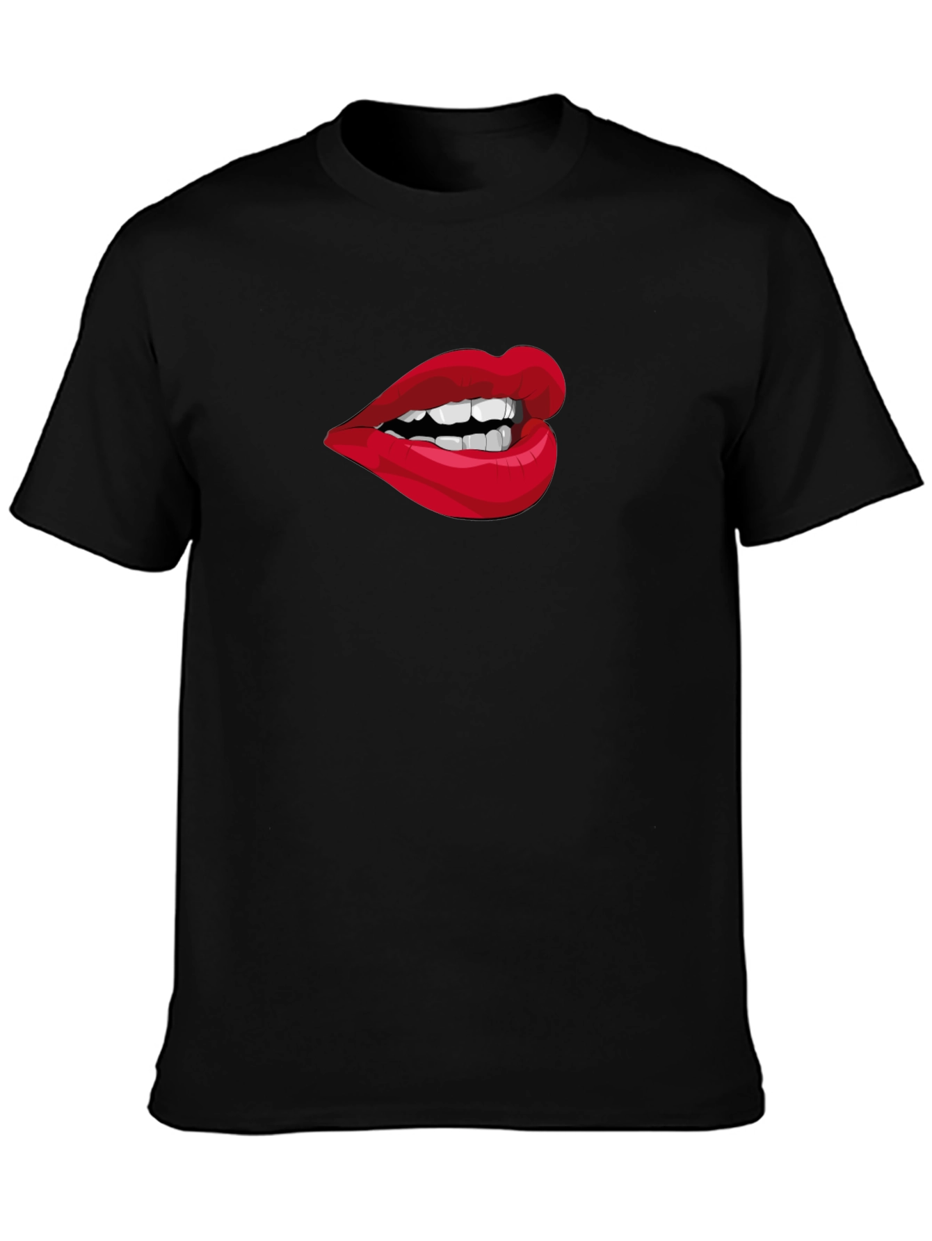 Bold Lips Graphic Tee - Stylish & Edgy!