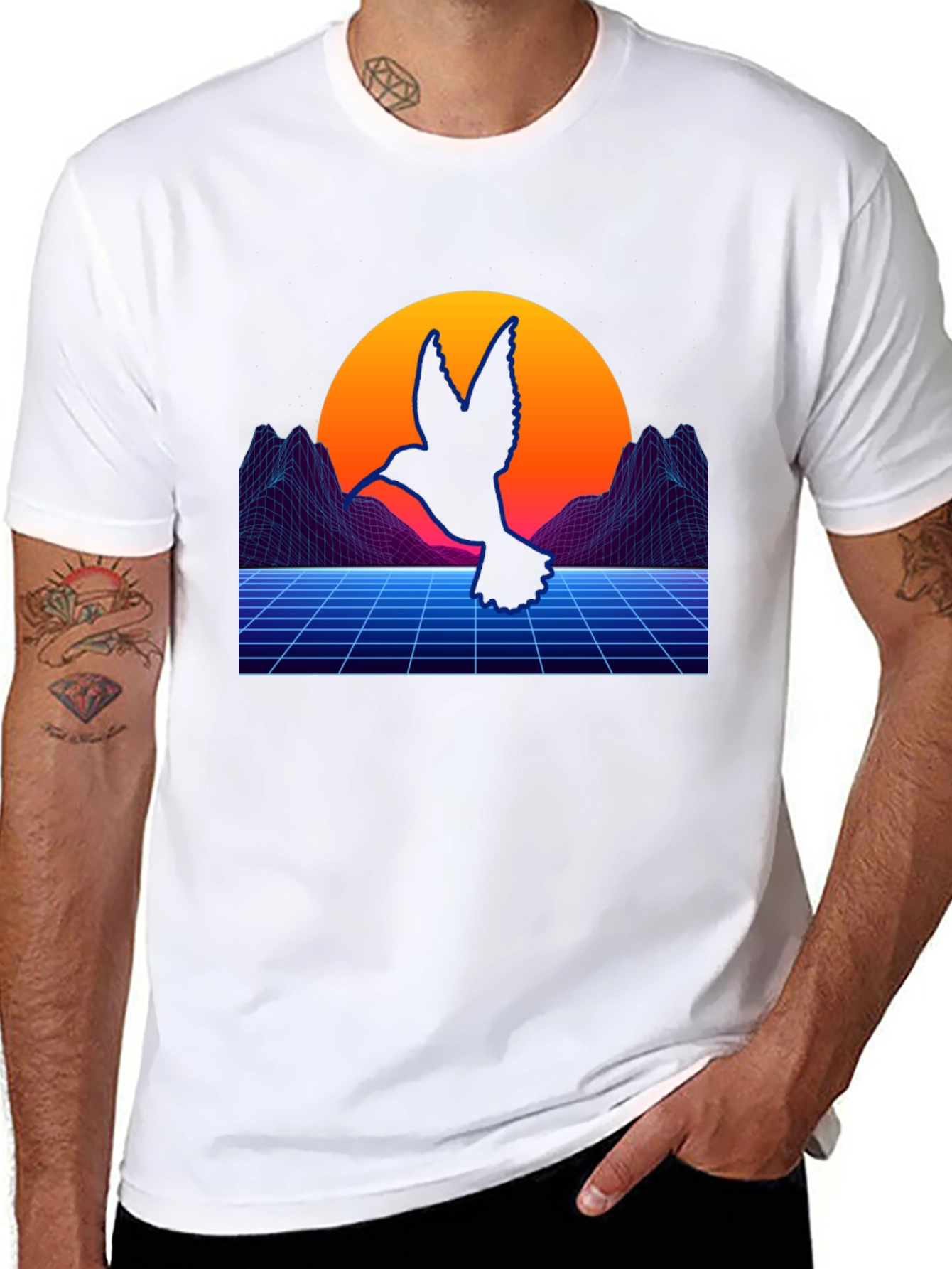 Retro Hummingbird T-Shirt