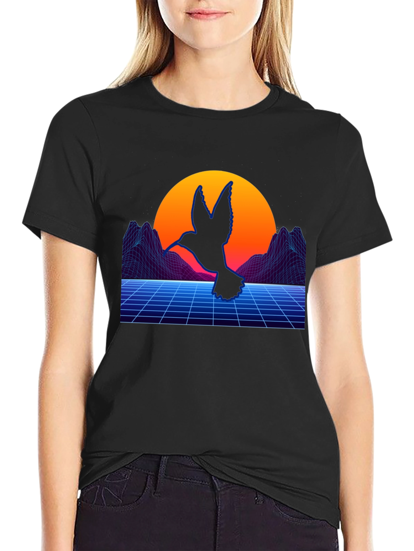 Retro Hummingbird T-Shirt