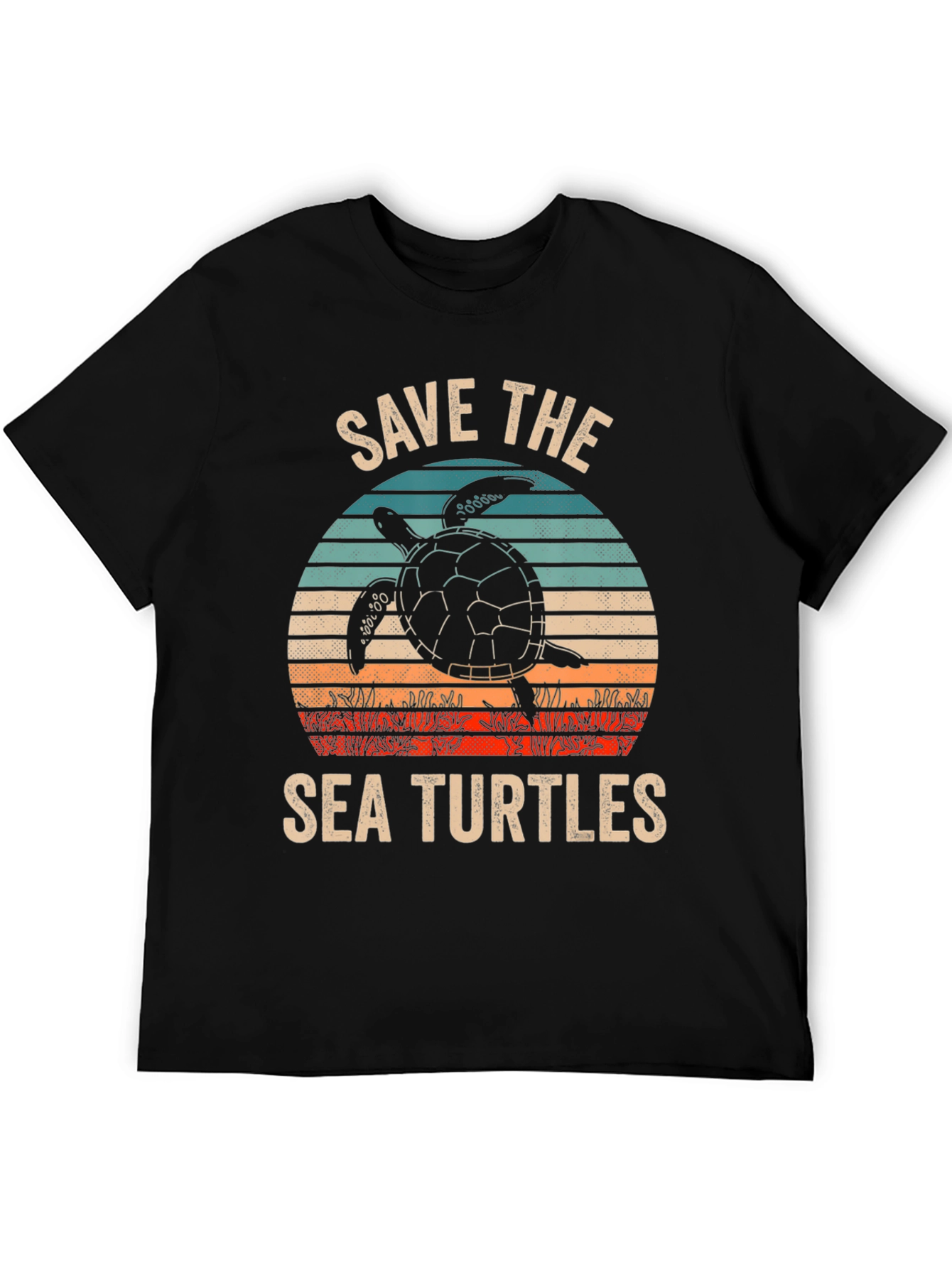 Save The Sea Turtles Graphic T-Shirt