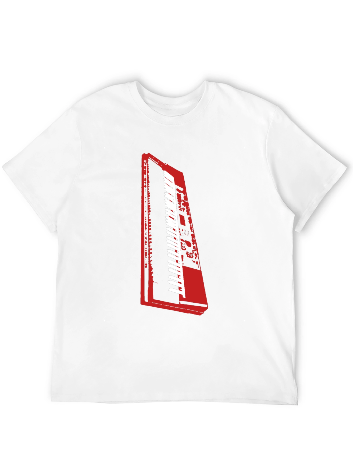 Keyboard Graphic Tee - Music Lover T-Shirt