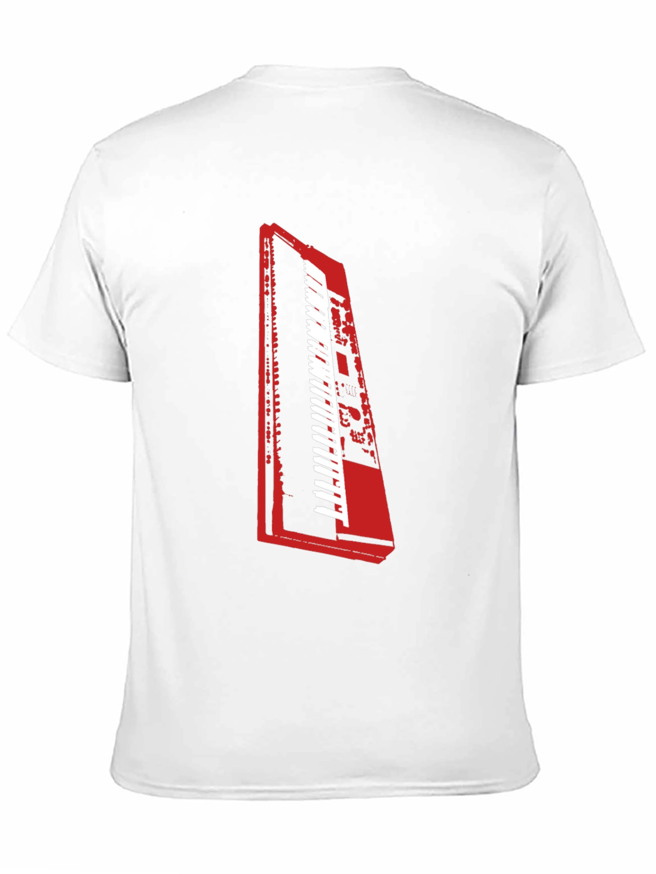 Keyboard Graphic Tee - Music Lover T-Shirt