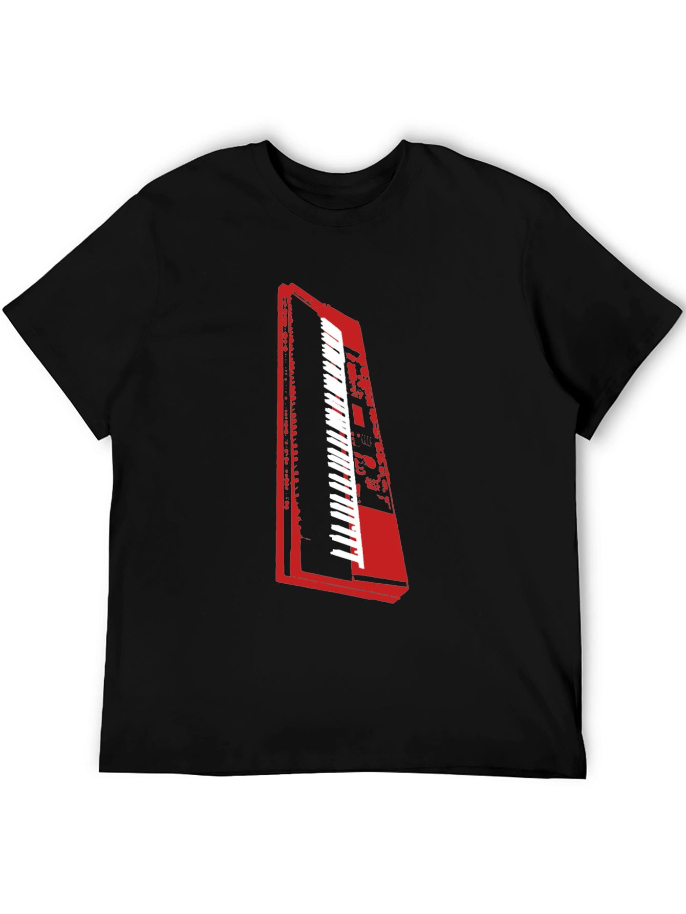 Keyboard Graphic Tee - Music Lover T-Shirt