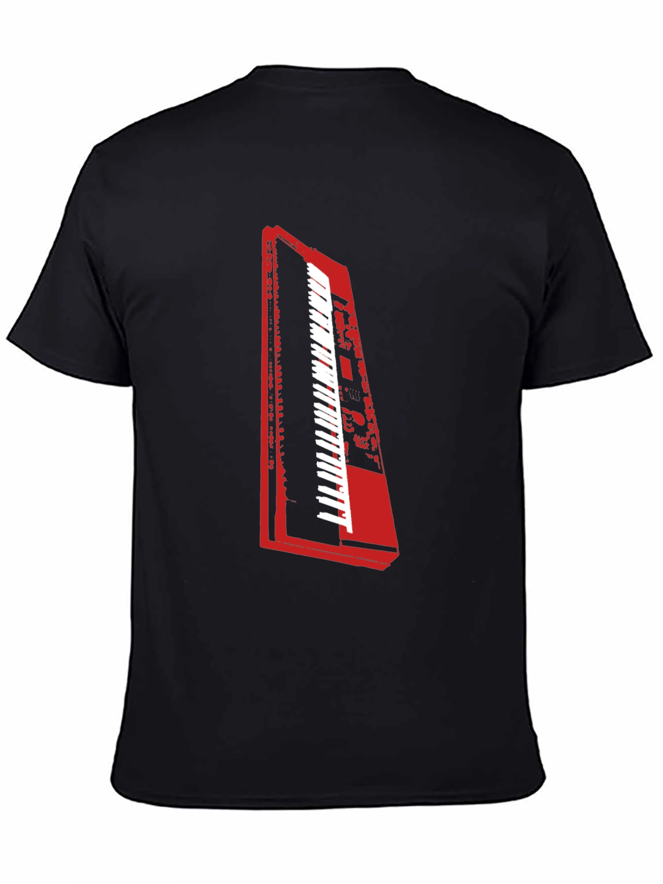 Keyboard Graphic Tee - Music Lover T-Shirt