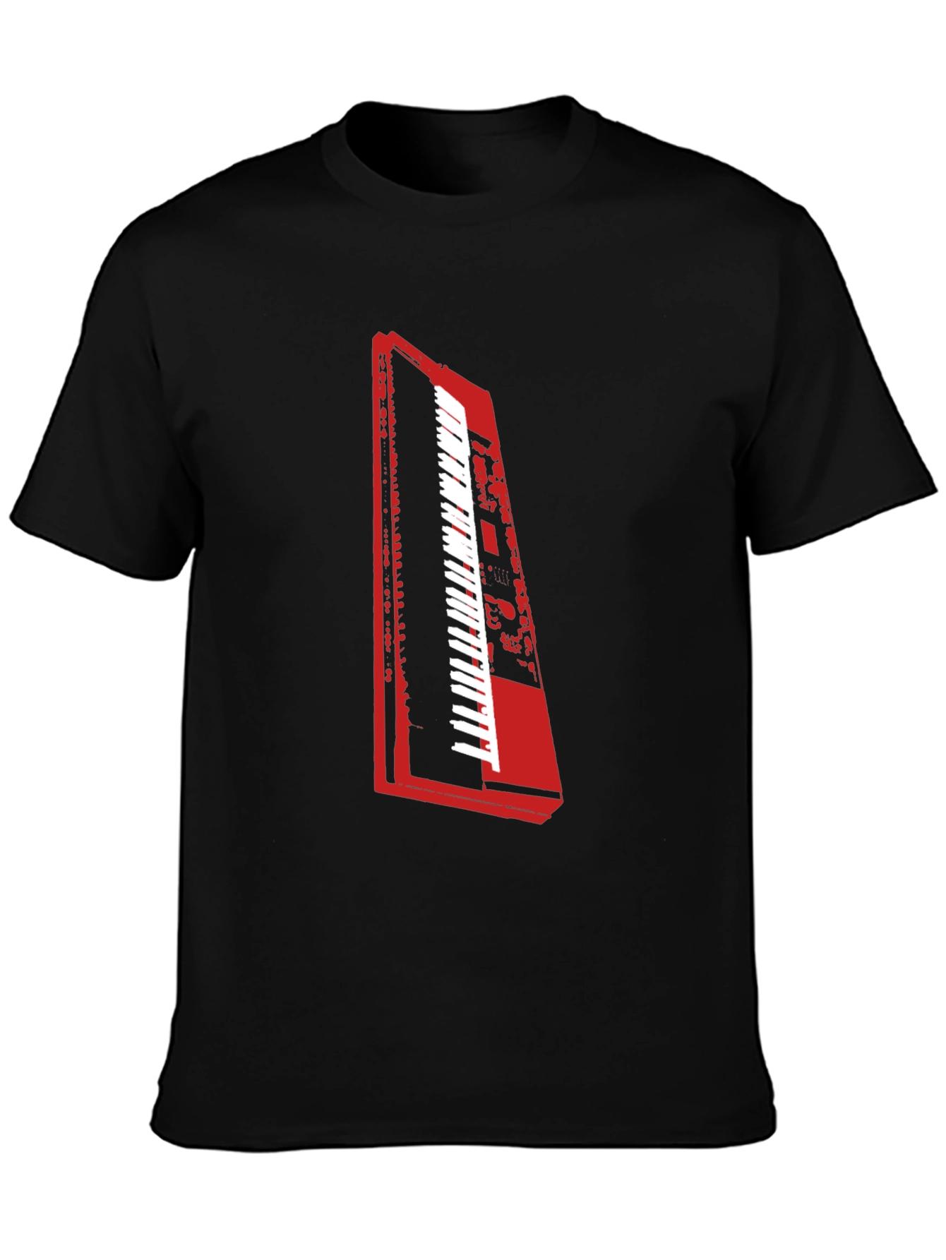 Keyboard Graphic Tee - Music Lover T-Shirt