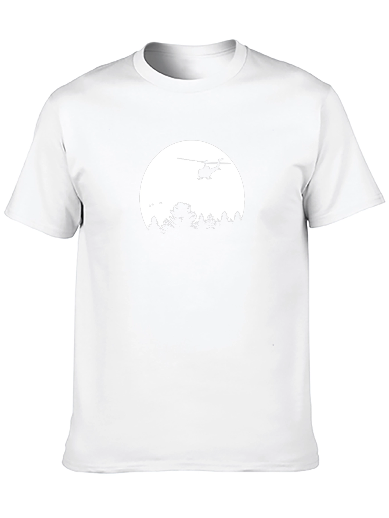 Helicopter Silhouette T-Shirt
