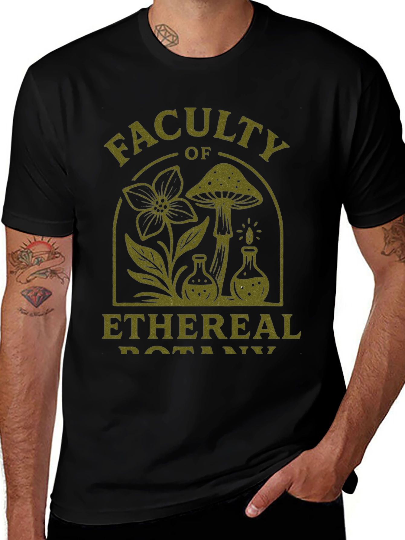 Faculty of Ethereal Botany Graphic Tee