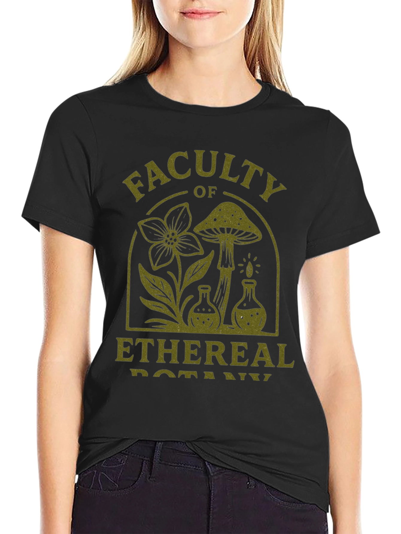 Faculty of Ethereal Botany Graphic Tee