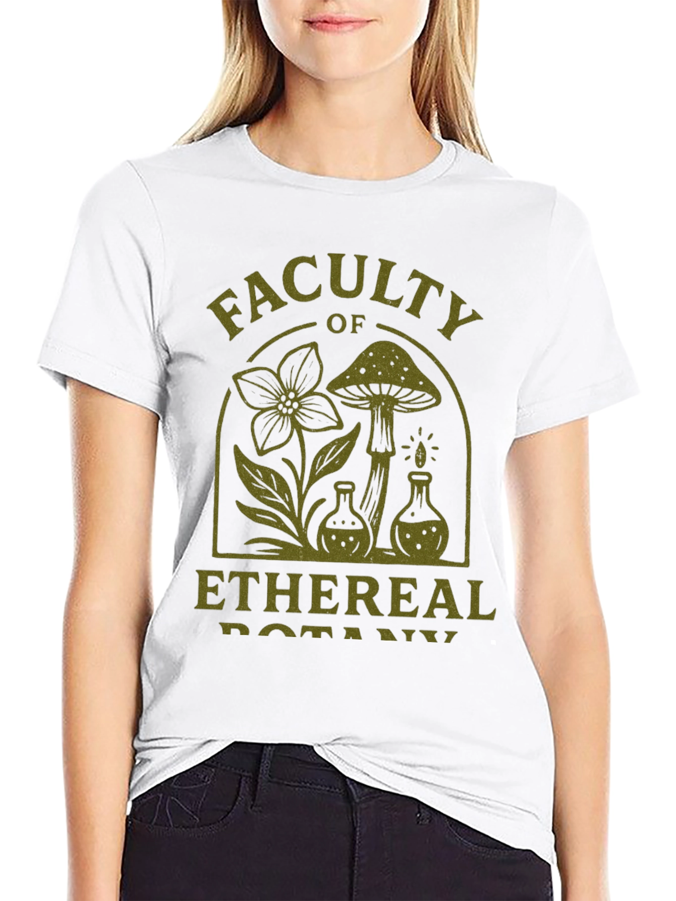Faculty of Ethereal Botany Graphic Tee
