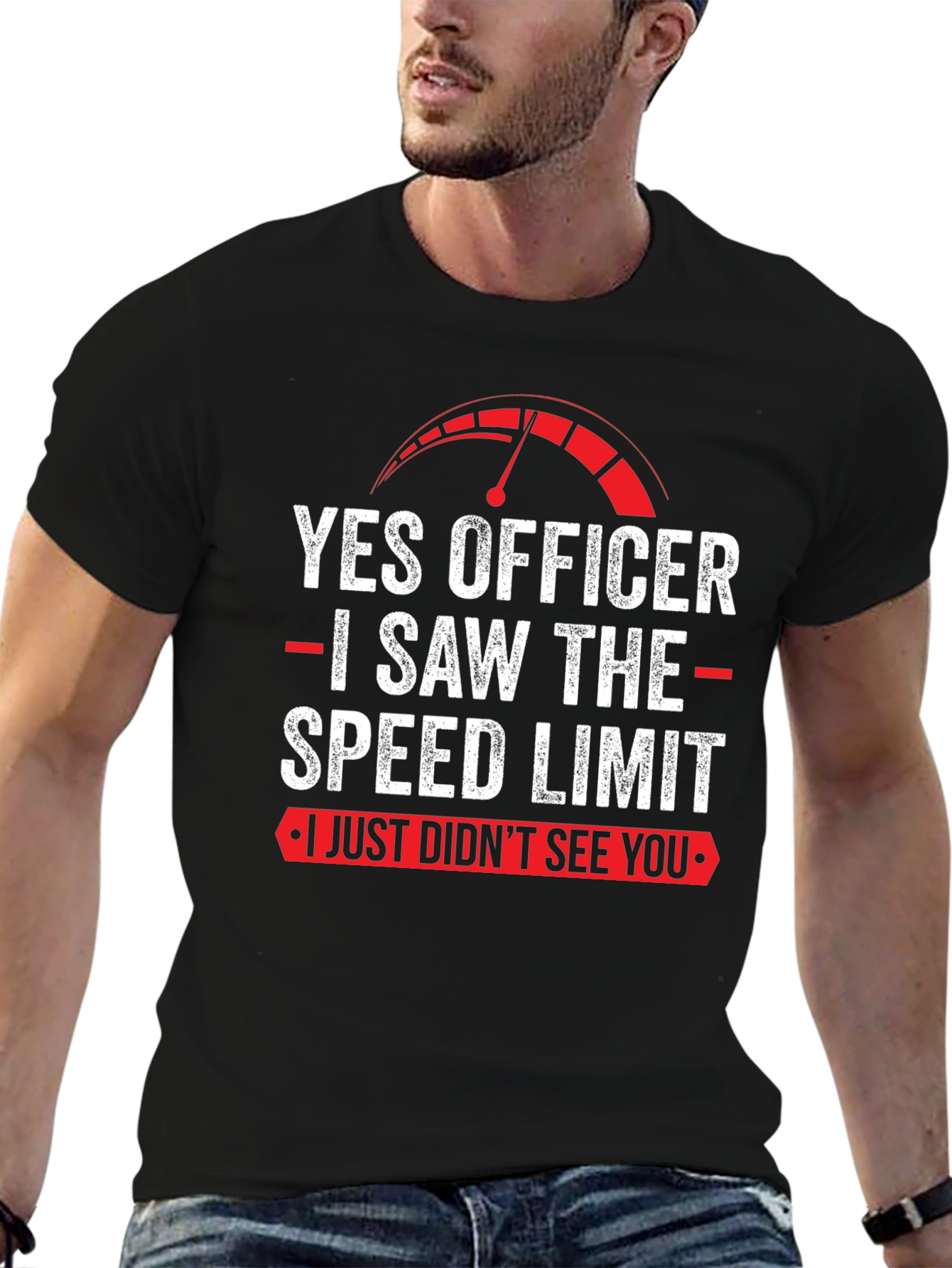 Funny Yes Officer Graphic Tee