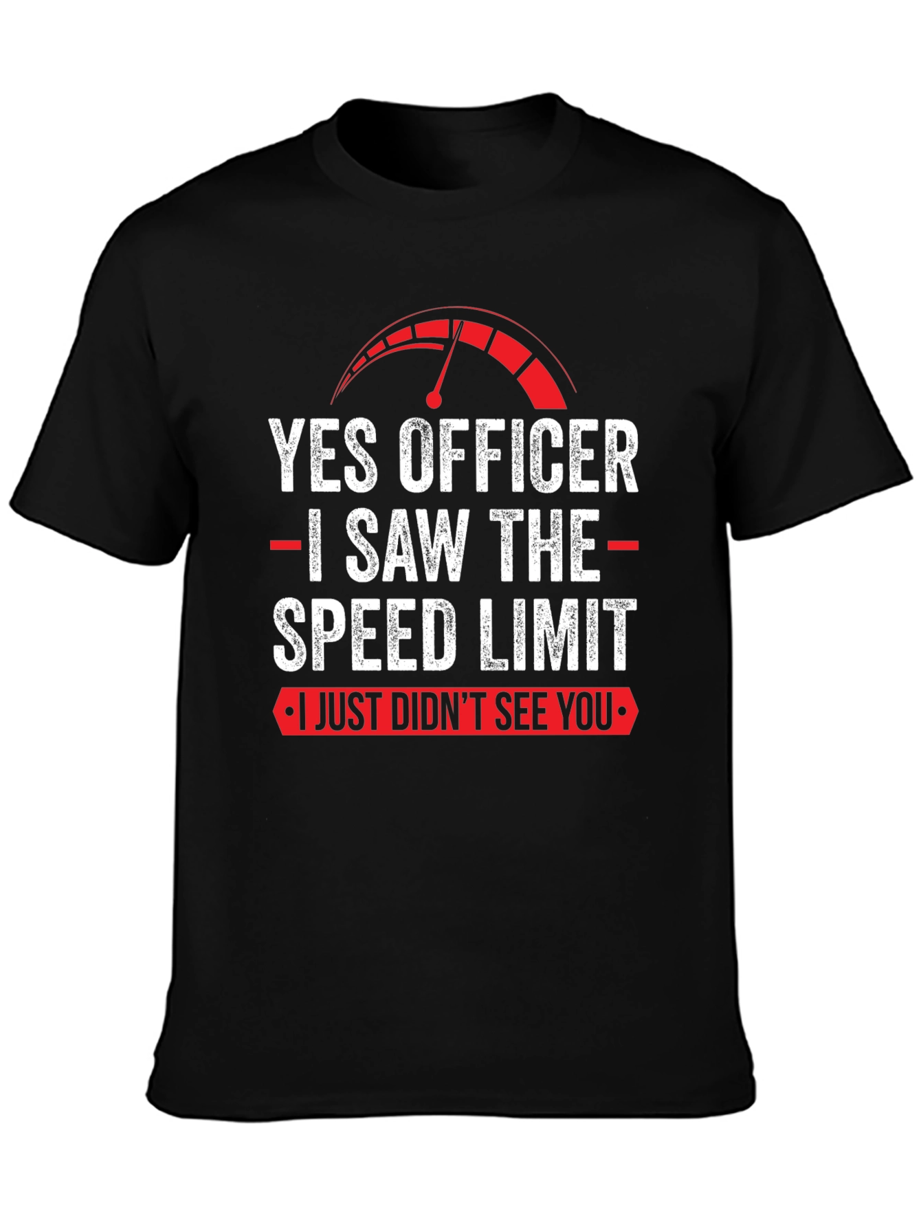 Funny Yes Officer Graphic Tee