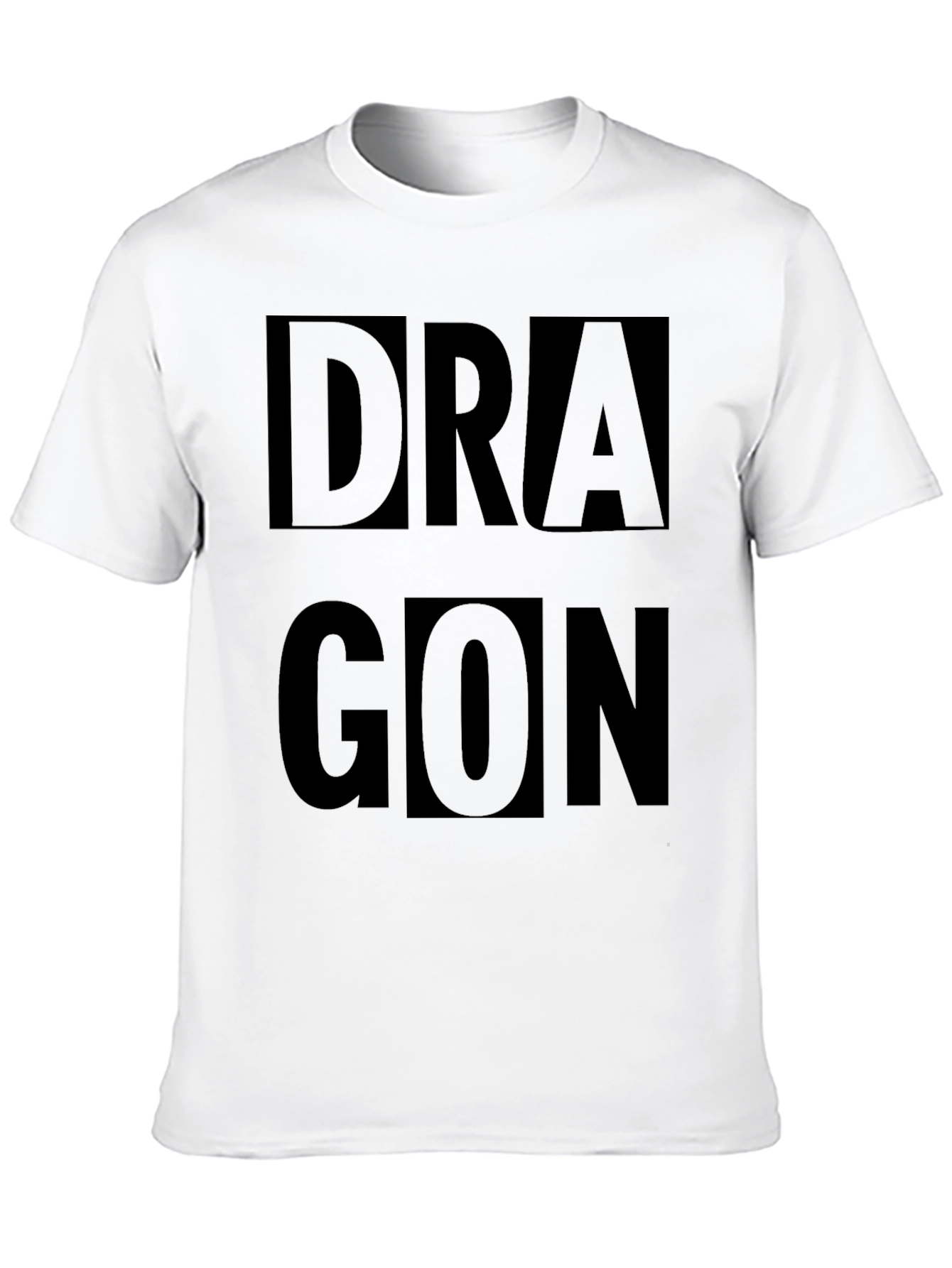 Dragon Graphic Tee - Bold & Black