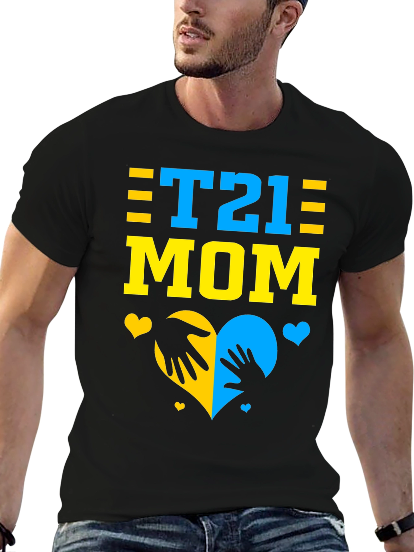 T21 Mom T-Shirt - Down Syndrome Awareness