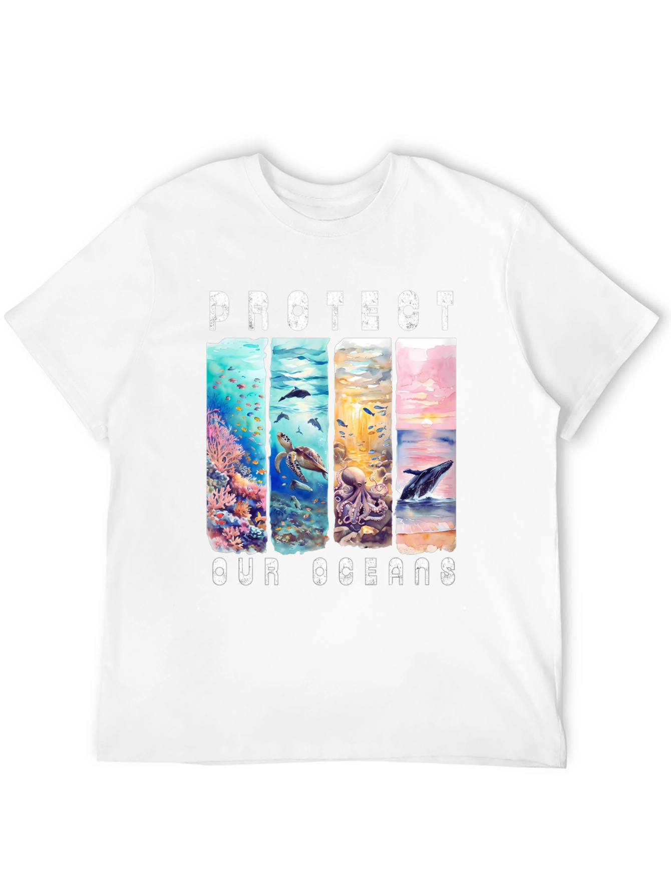 Protect Our Oceans Graphic T-Shirt