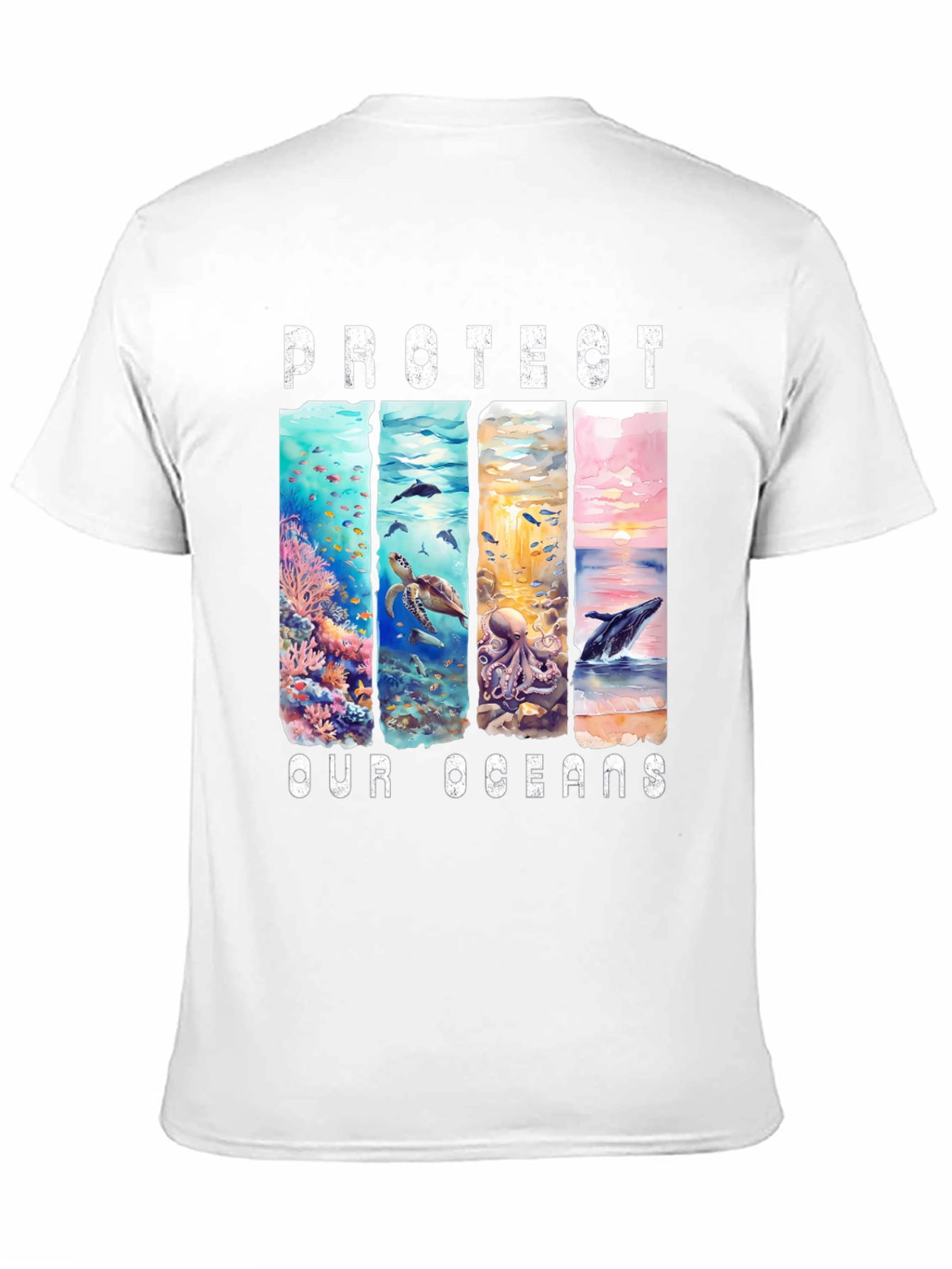 Protect Our Oceans Graphic T-Shirt