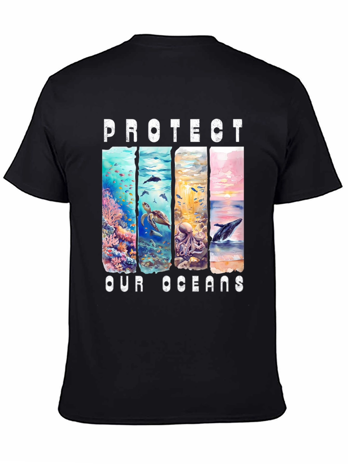 Protect Our Oceans Graphic T-Shirt