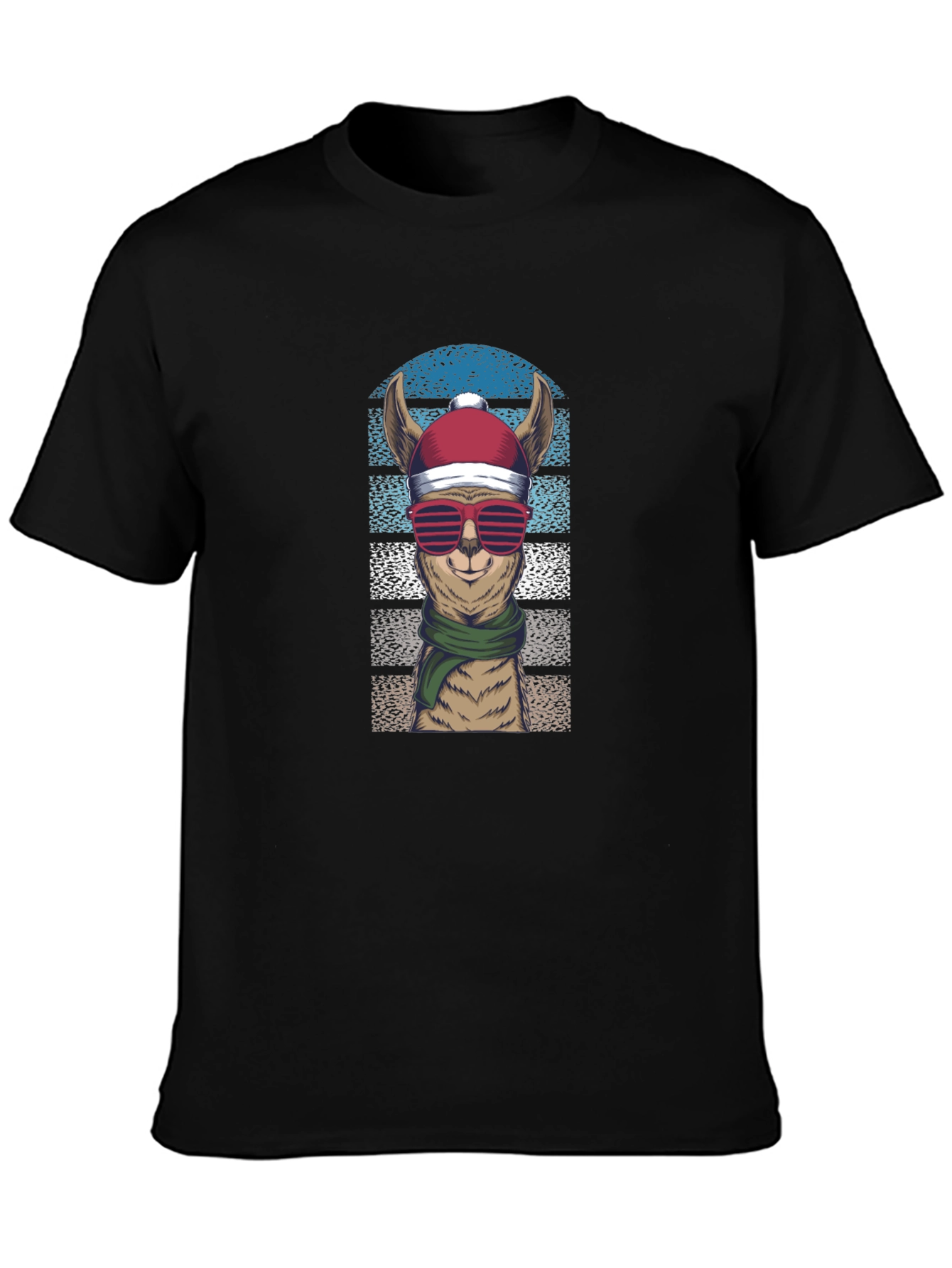 Llama Christmas T-Shirt: Festive Holiday Apparel