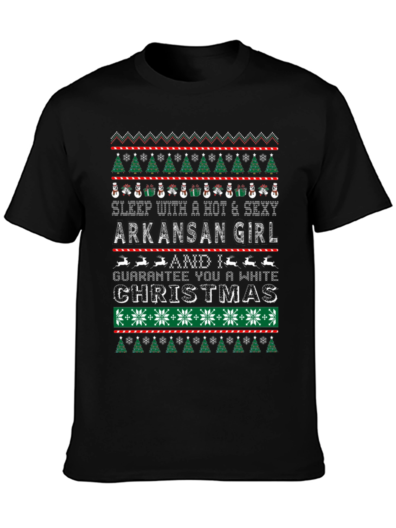 Arkansas Girl Christmas T-Shirt