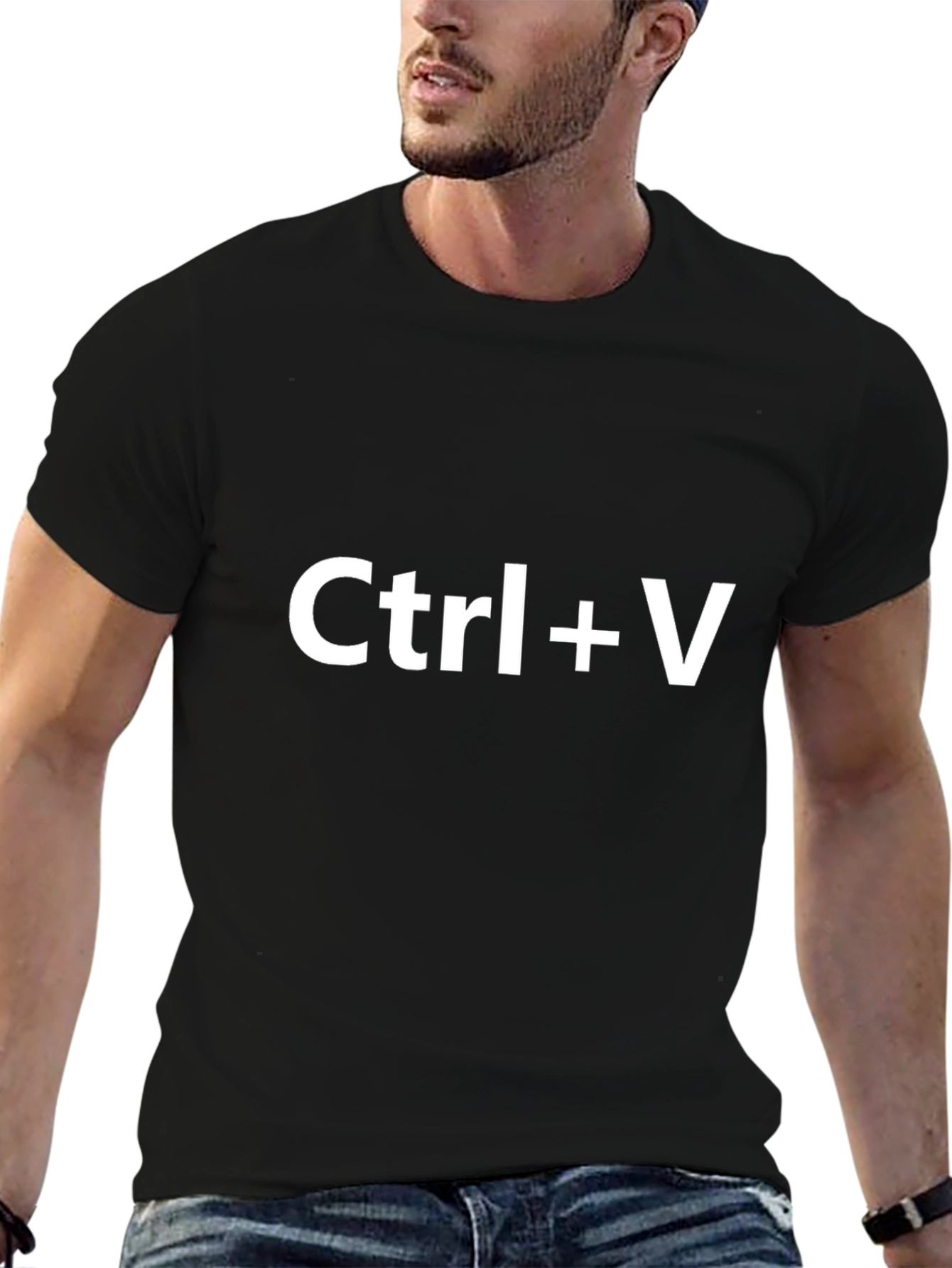 Ctrl+V Funny T-Shirt - Copy Paste Programmer Humor