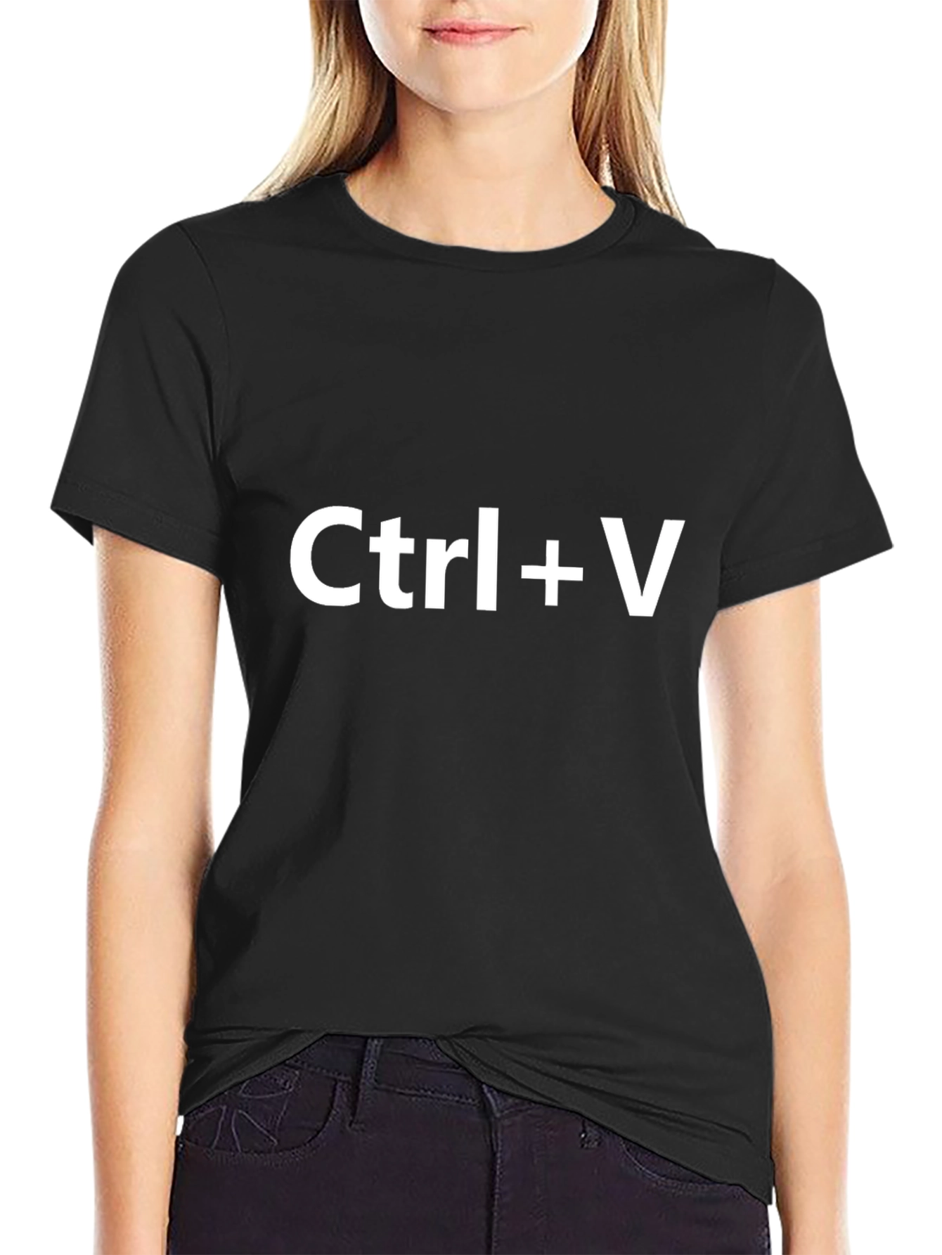 Ctrl+V Funny T-Shirt - Copy Paste Programmer Humor