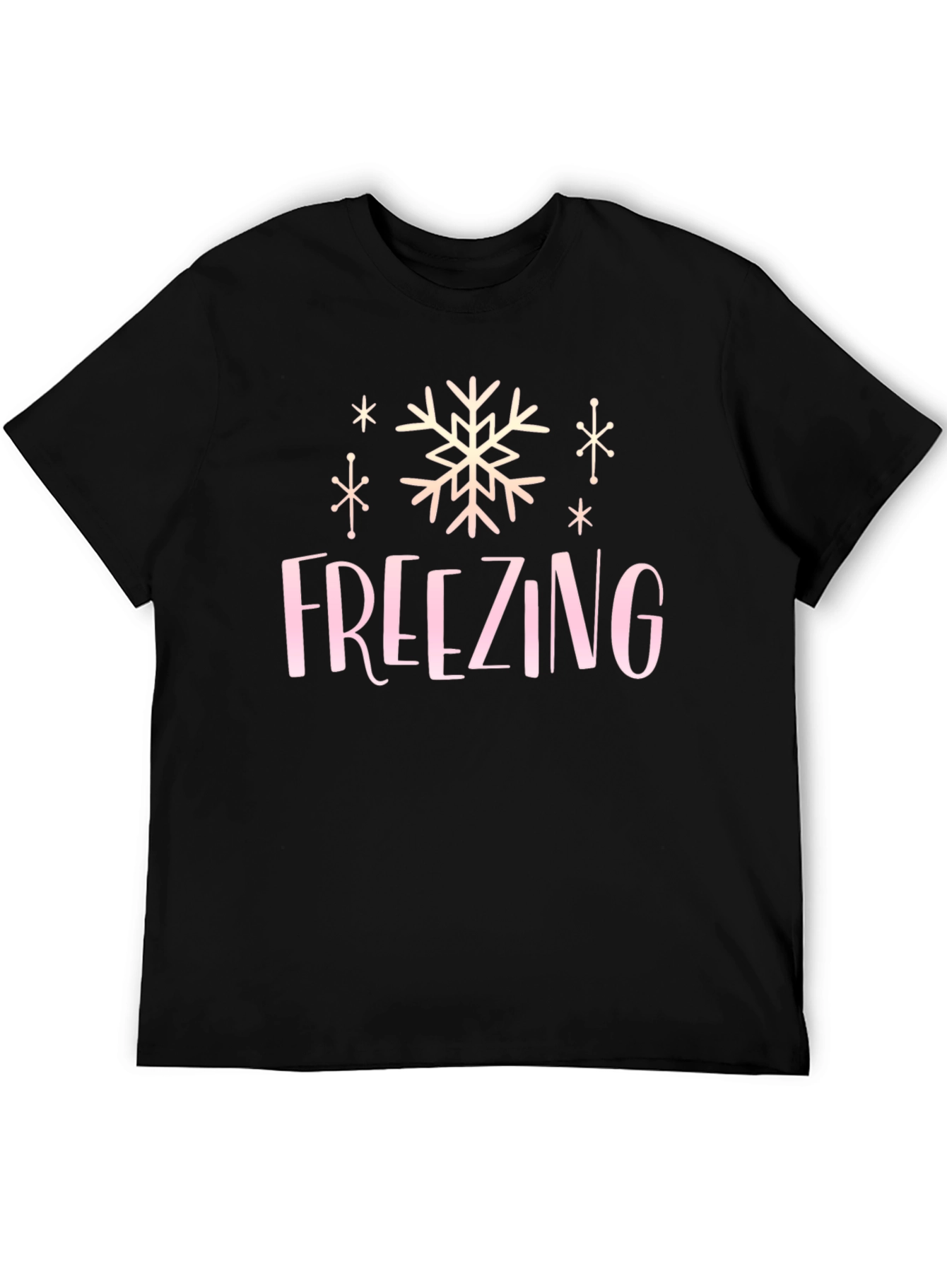 Freezing Snowflake Graphic Tee