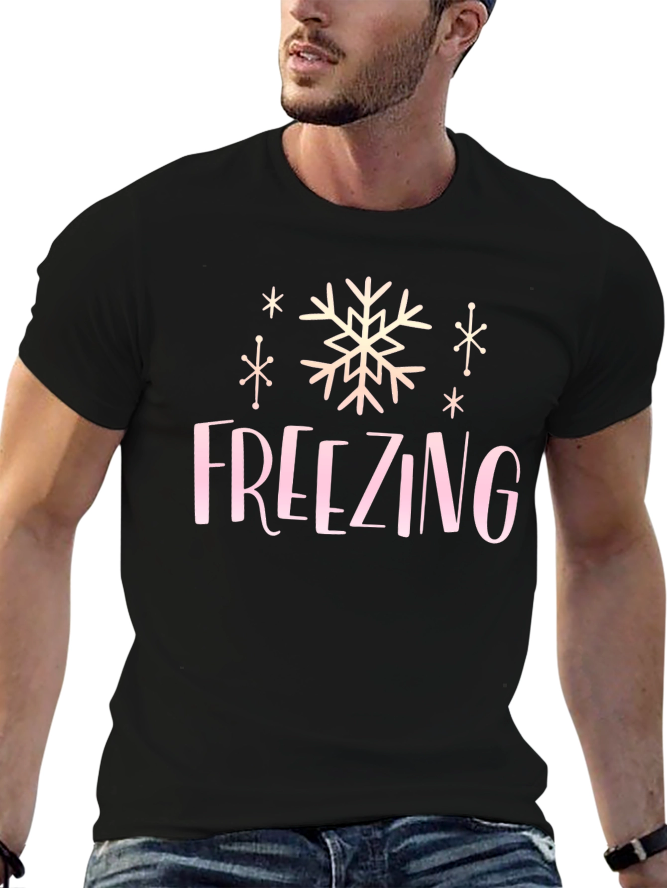 Freezing Snowflake Graphic Tee