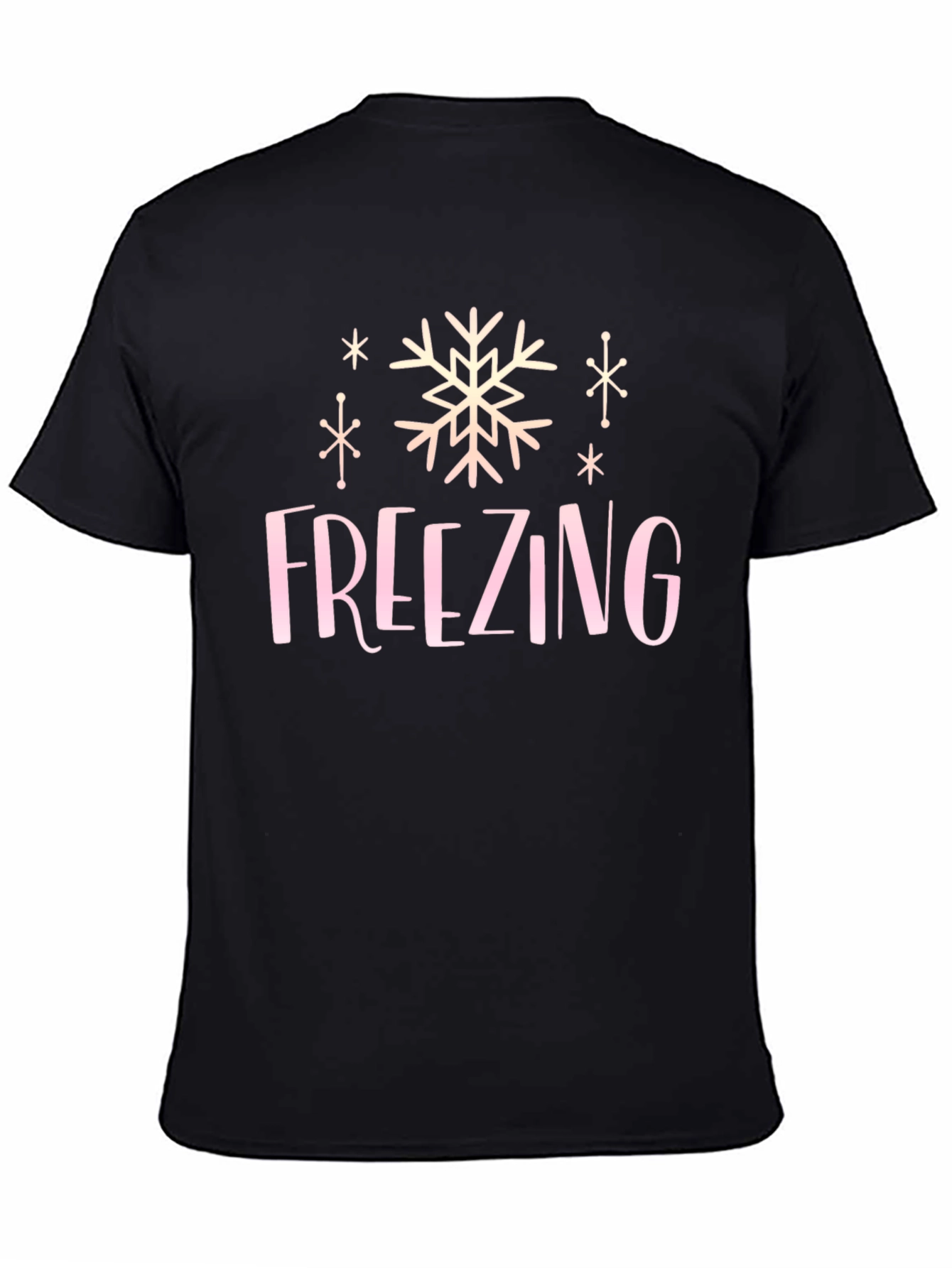 Freezing Snowflake Graphic Tee