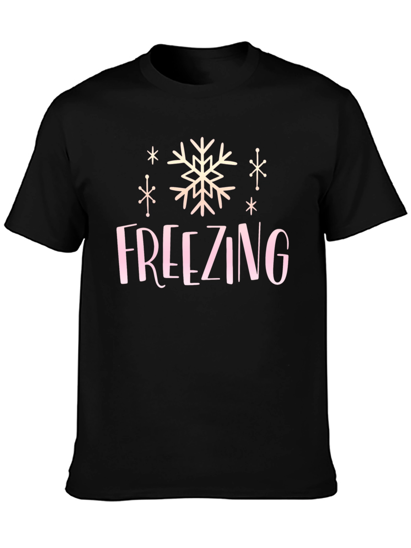 Freezing Snowflake Graphic Tee