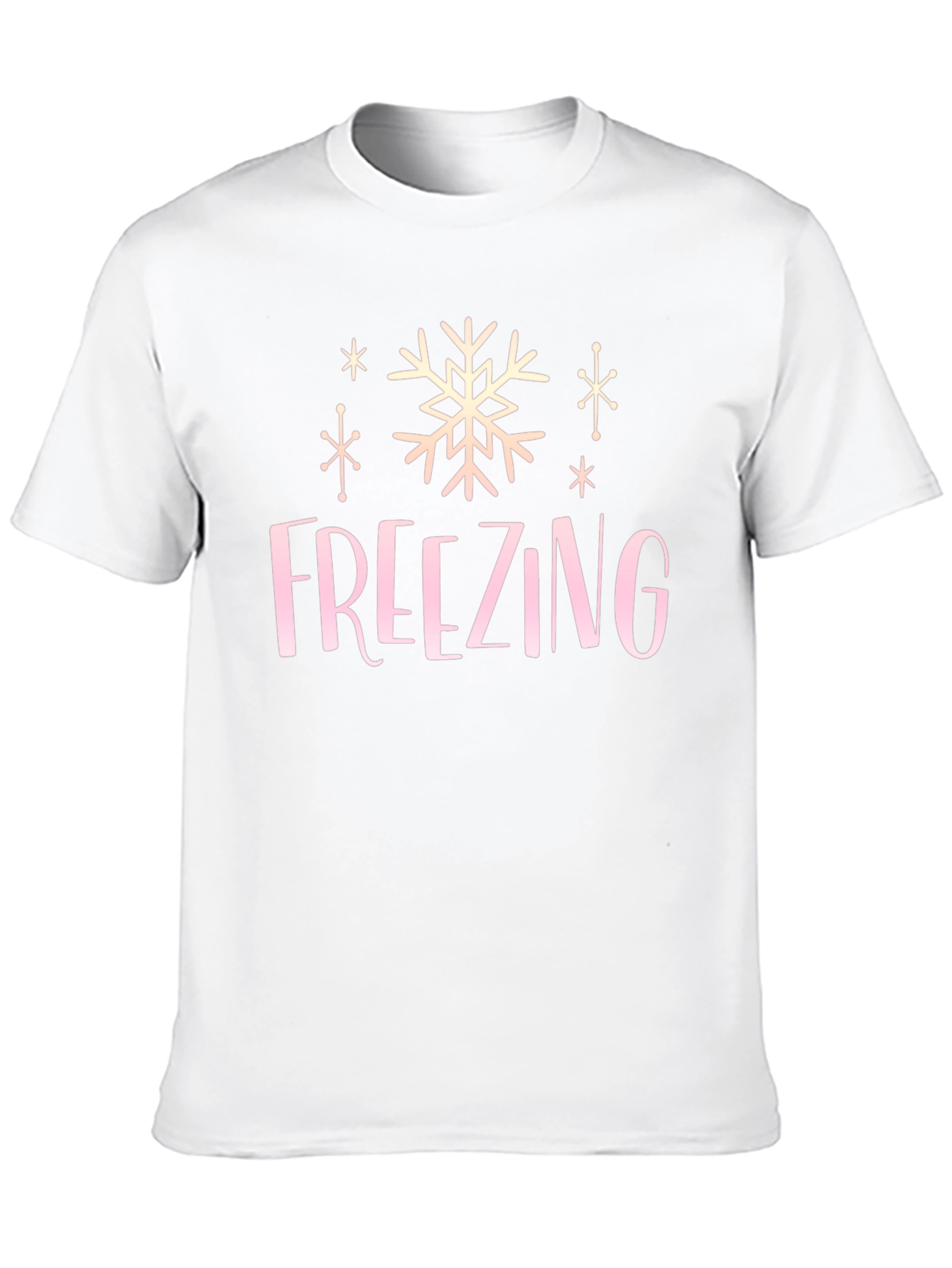 Freezing Snowflake Graphic Tee