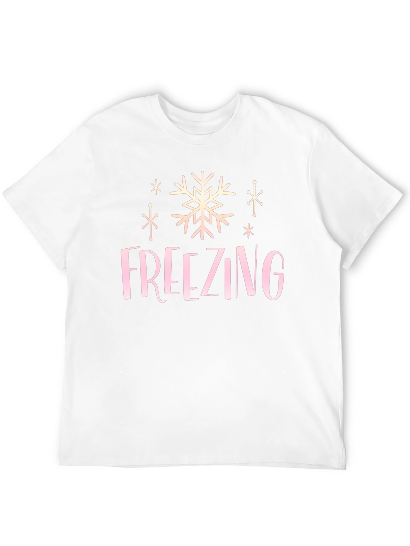 Freezing Snowflake Graphic Tee